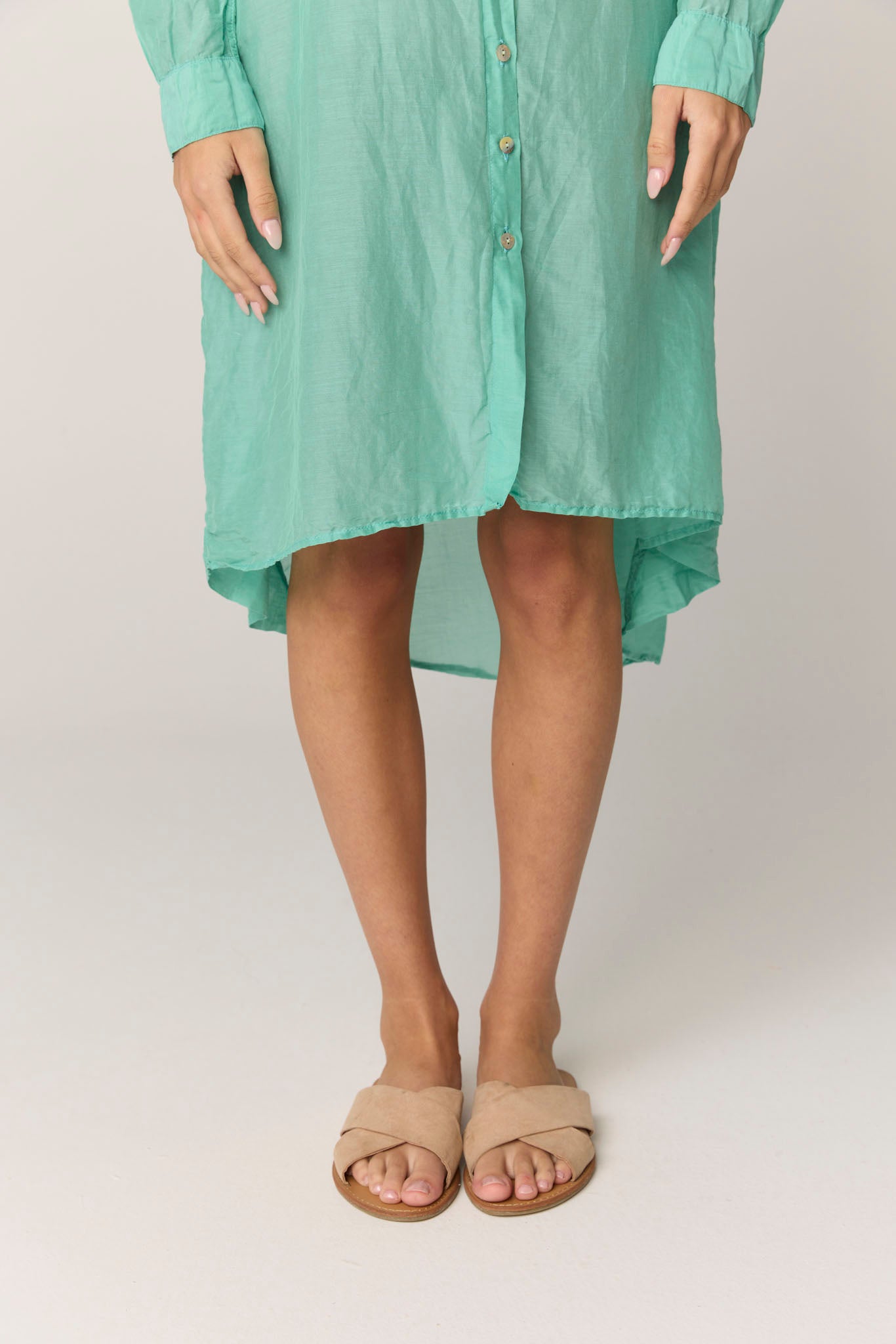 POCO COVERALL - OPAL GREEN