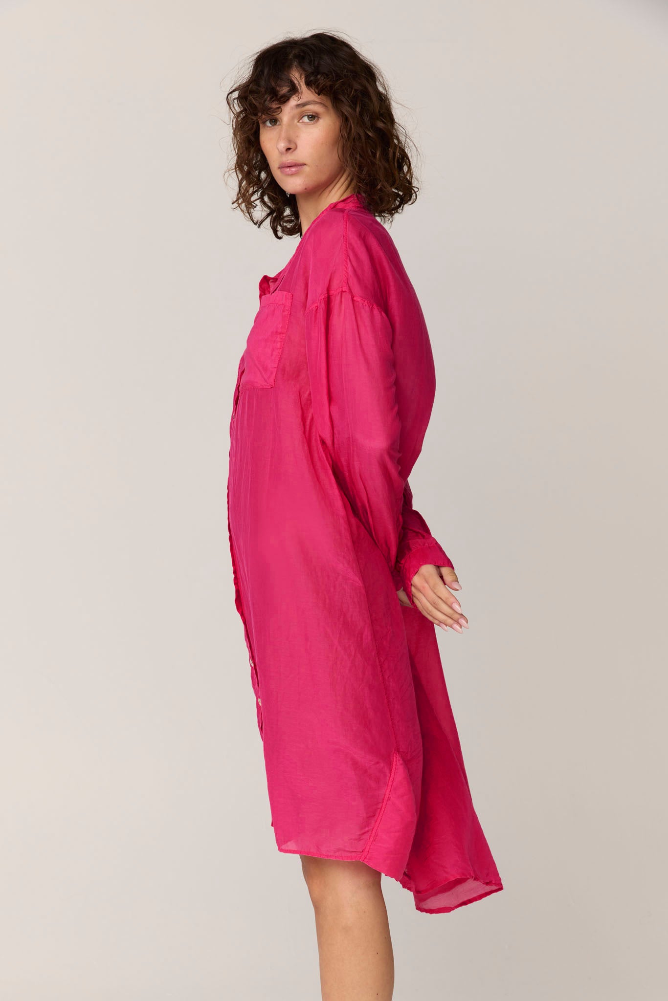 POCO COVERALL - RASPBERRY