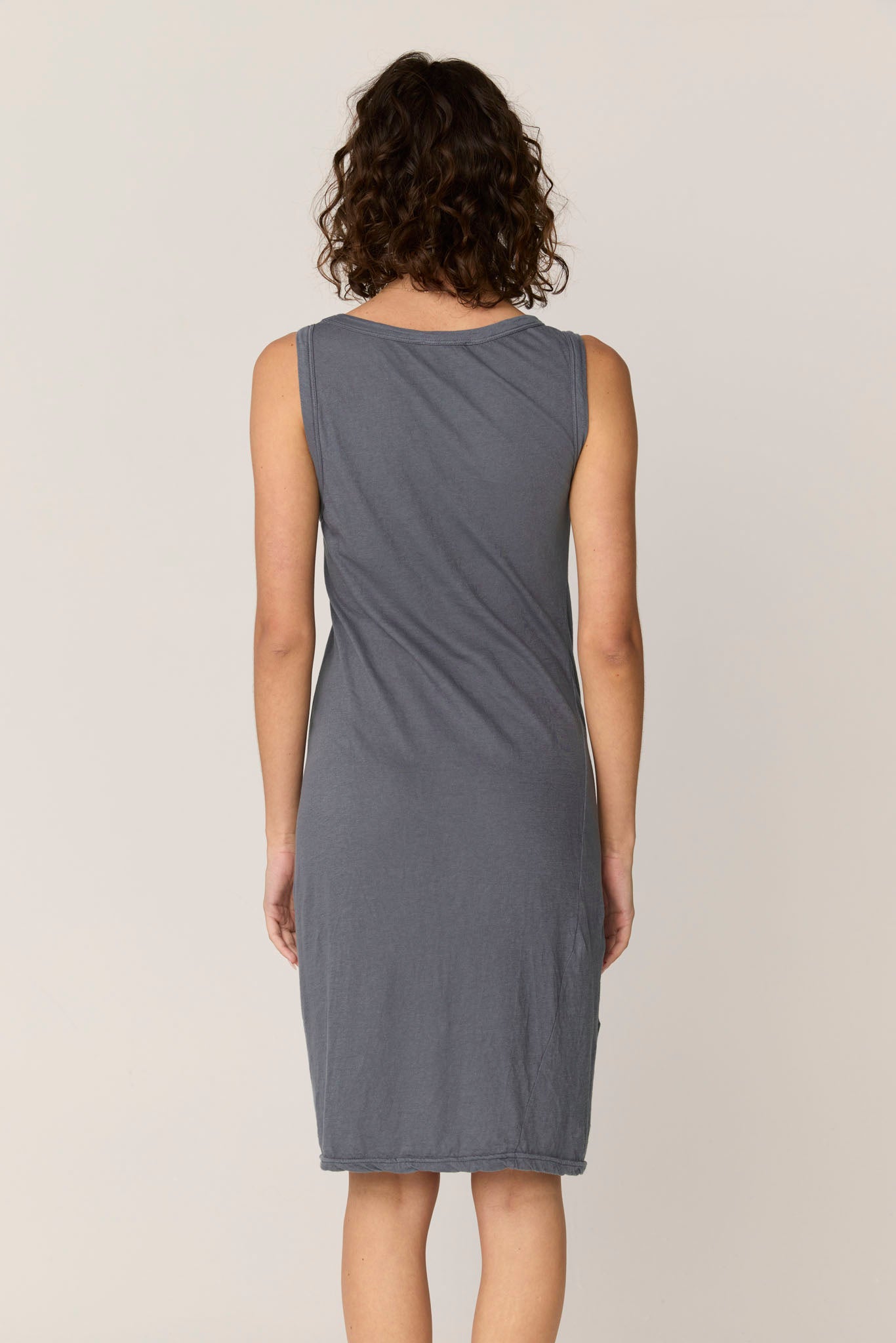 COASTY TANK DRESS - FOSSIL
