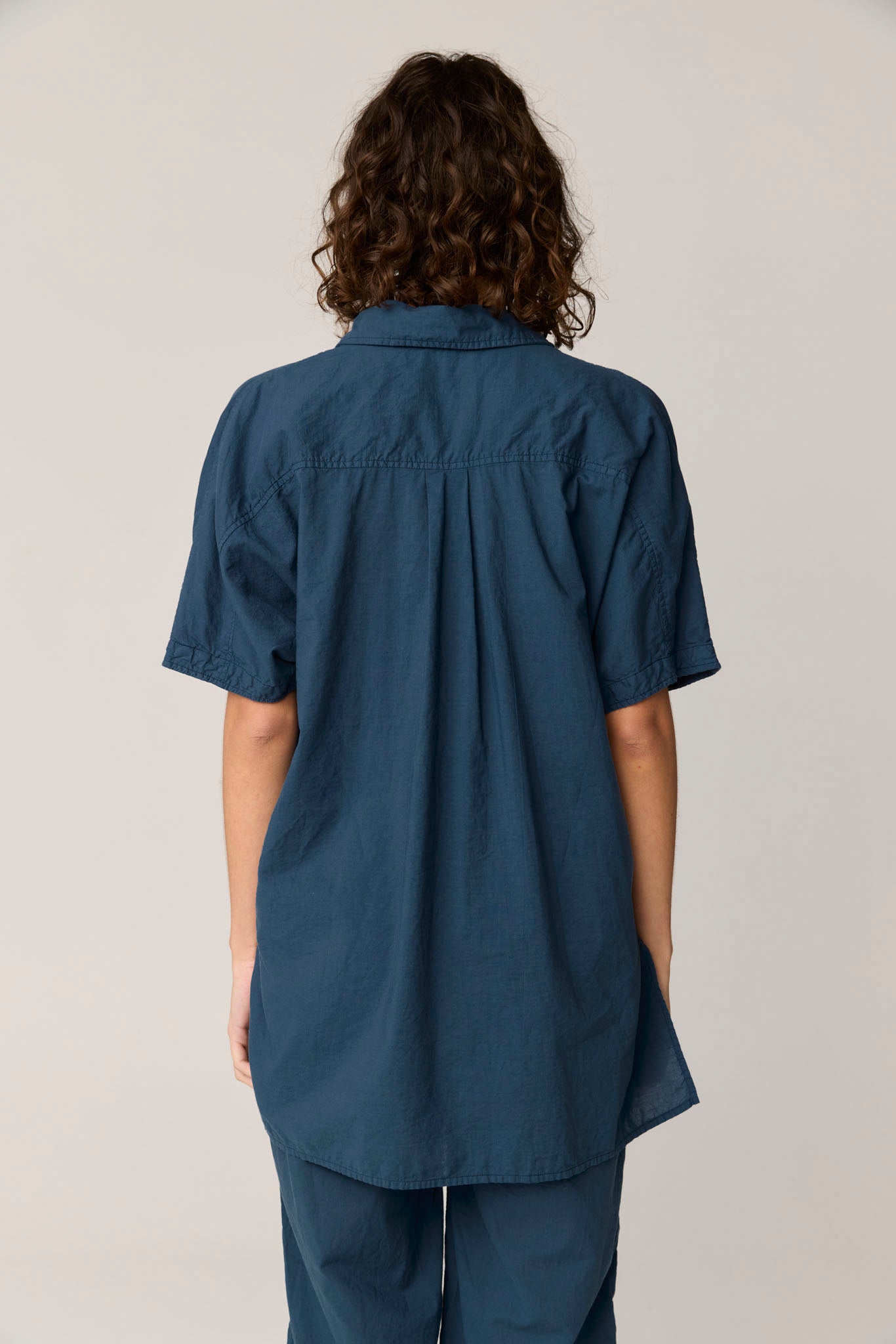 DEVOILE SHIRT - DARK NAVY