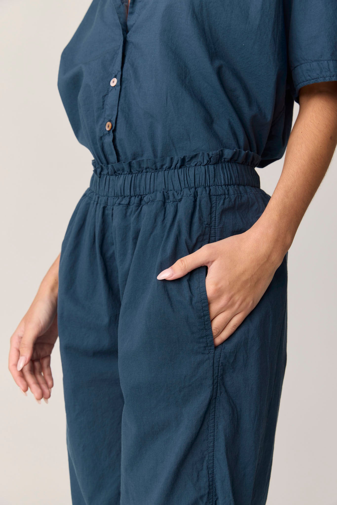 DEVOILE PANT - DARK NAVY