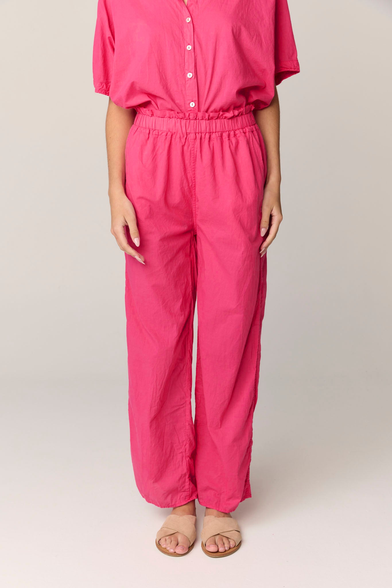 DEVOILE PANT - RASPBERRY