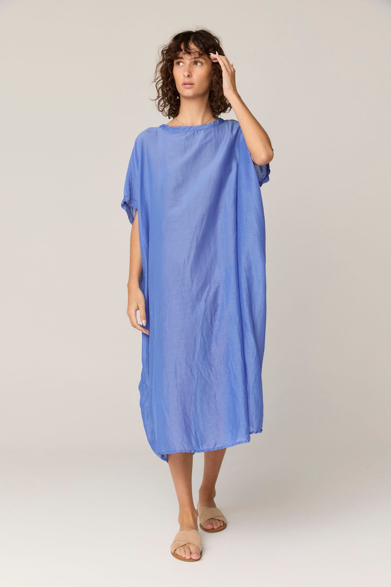 COCONUTS DRESS - CORNFLOWER