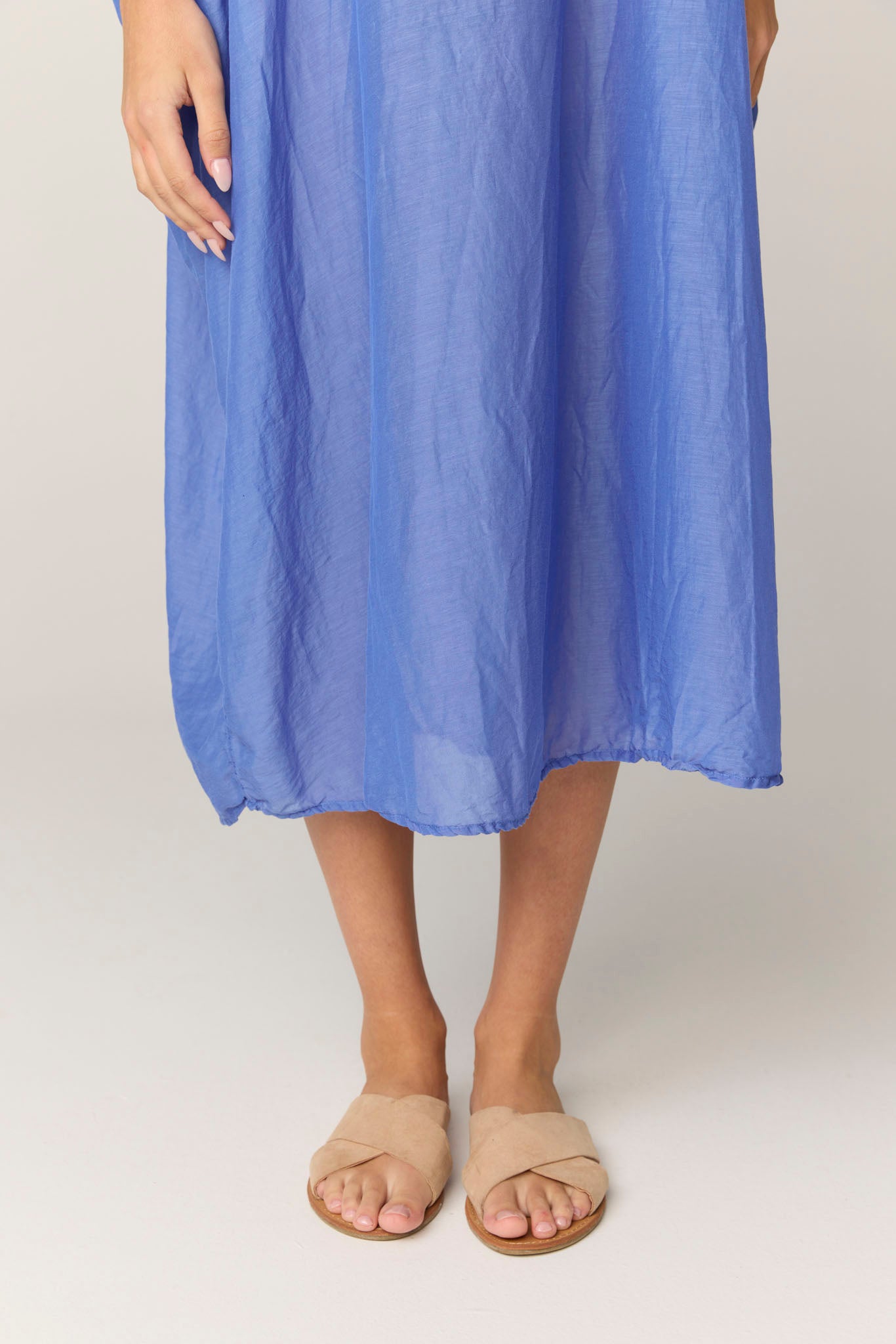 COCONUTS DRESS - CORNFLOWER