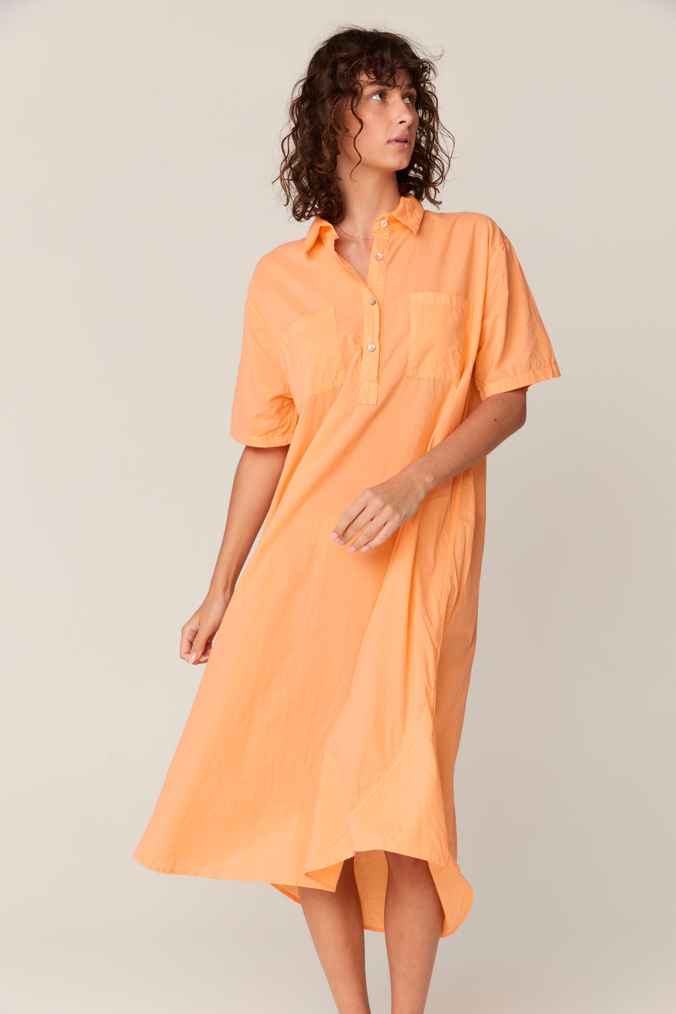 LALA SHIRT DRESS - SUNSHINE