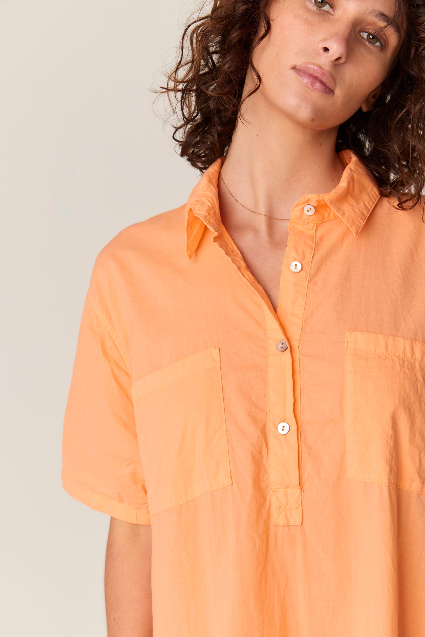 LALA SHIRT DRESS - SUNSHINE