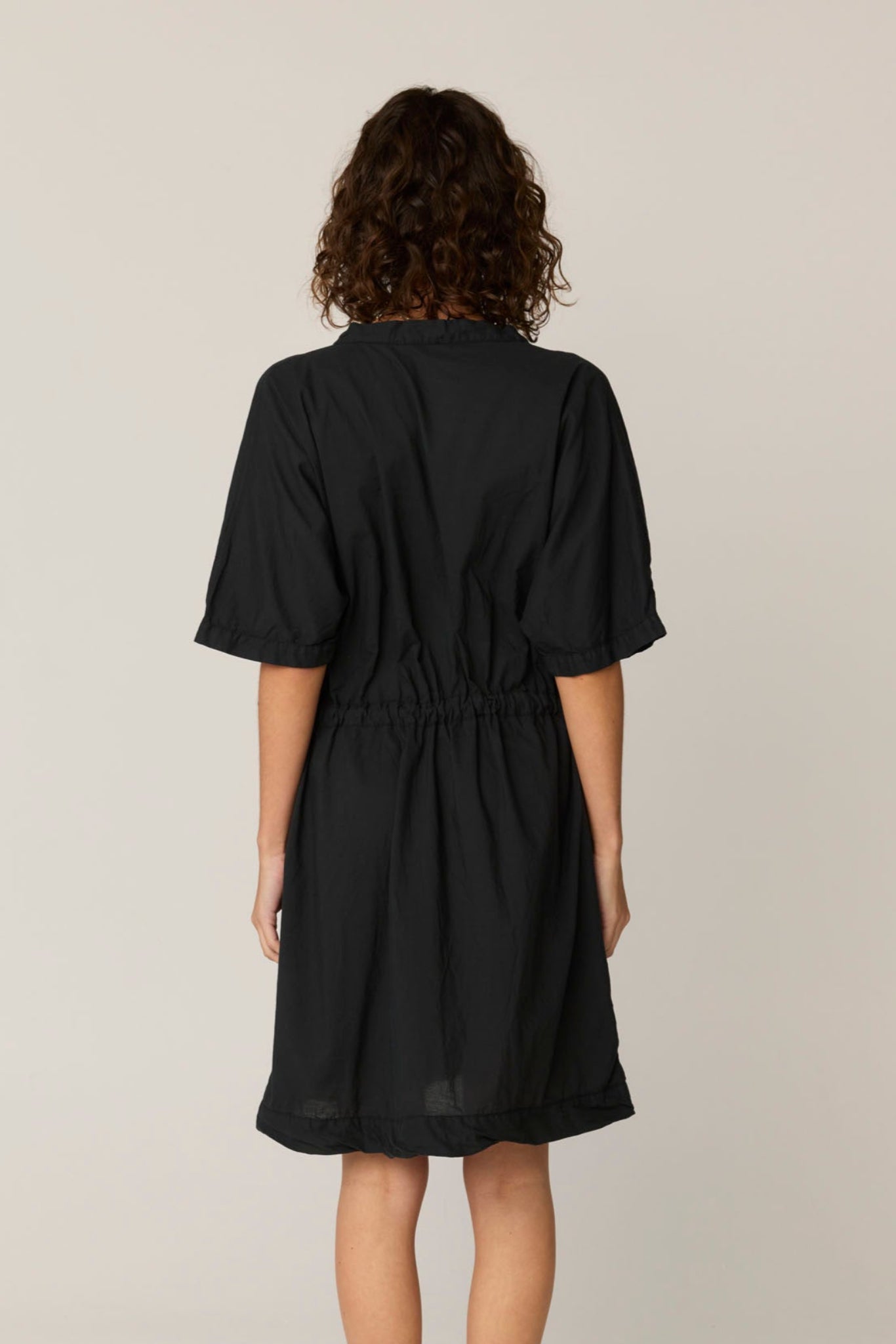 BEACH COVER UP - NOIR