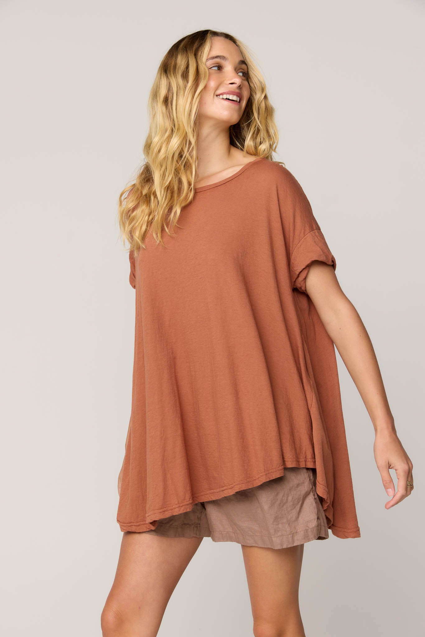 POP TEE - COPPER