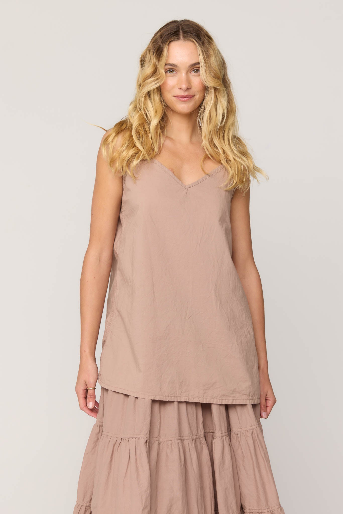 LUCKY CAMI - TAUPE