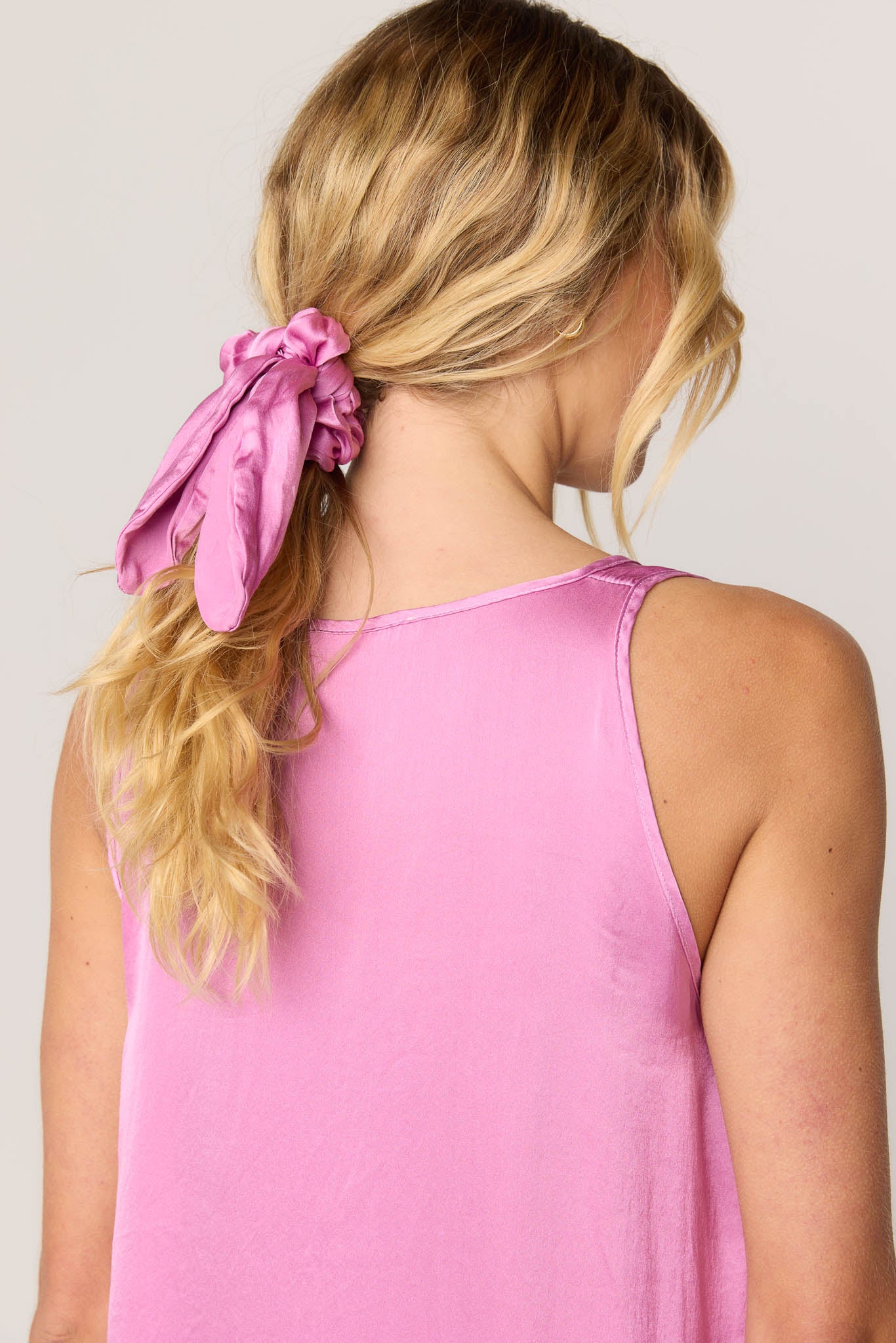 BOW & SCRUNCHIE - PEONY