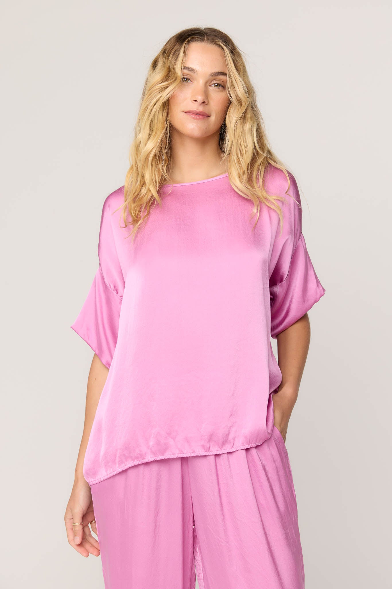 SUNCHASER TOP - PEONY