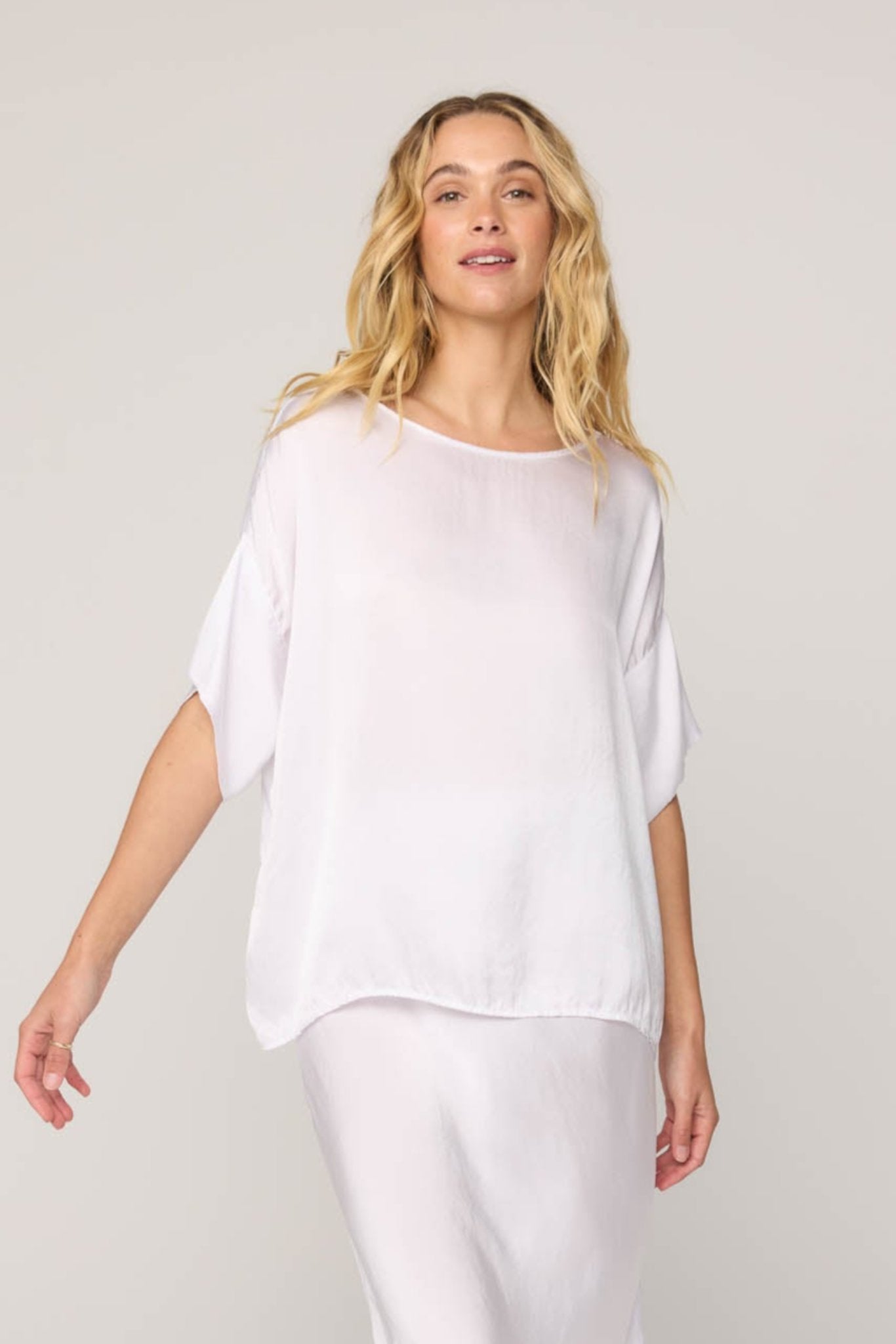 SUNCHASER TOP - BLANC