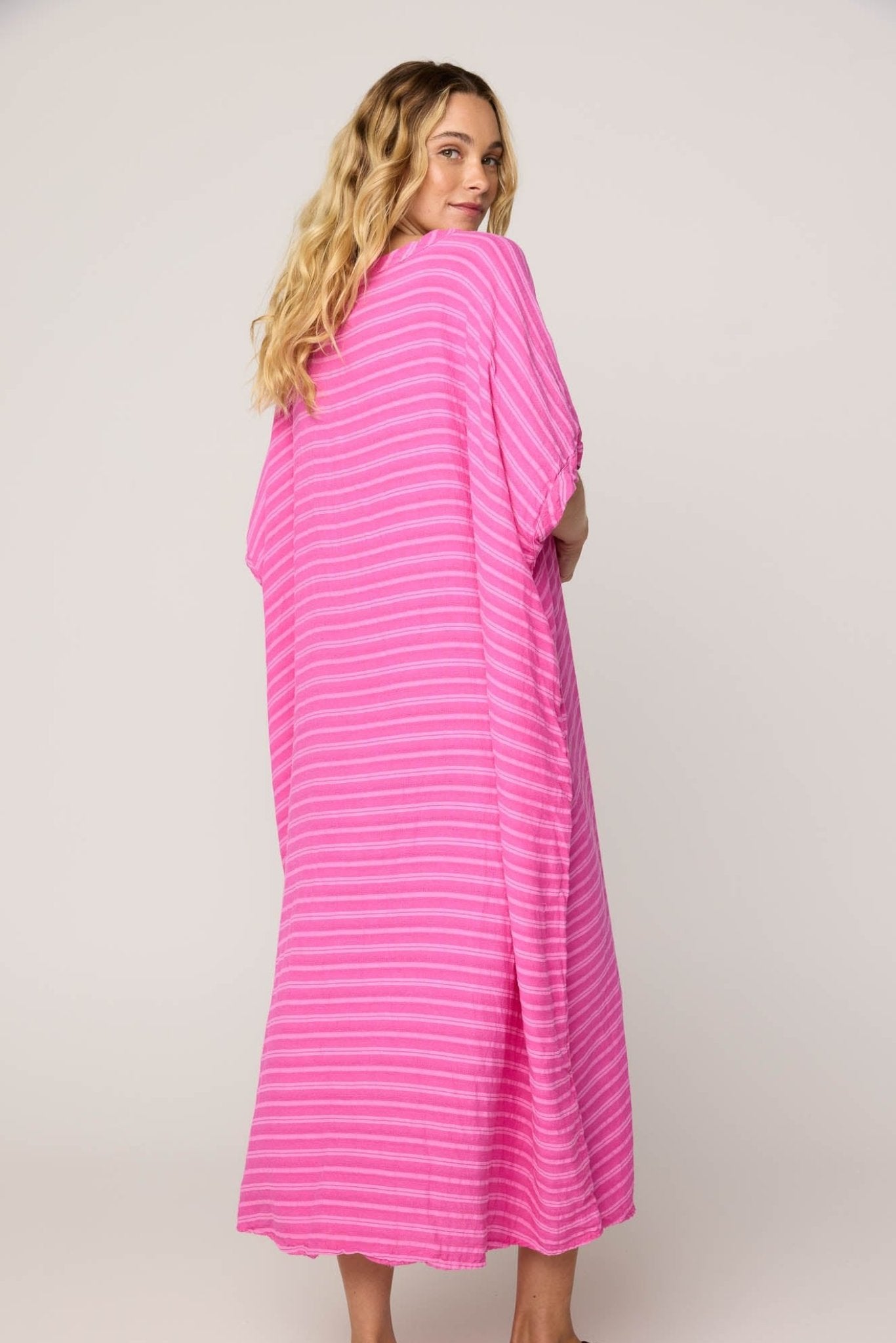 GAUZZY DRESS - WATERMELON