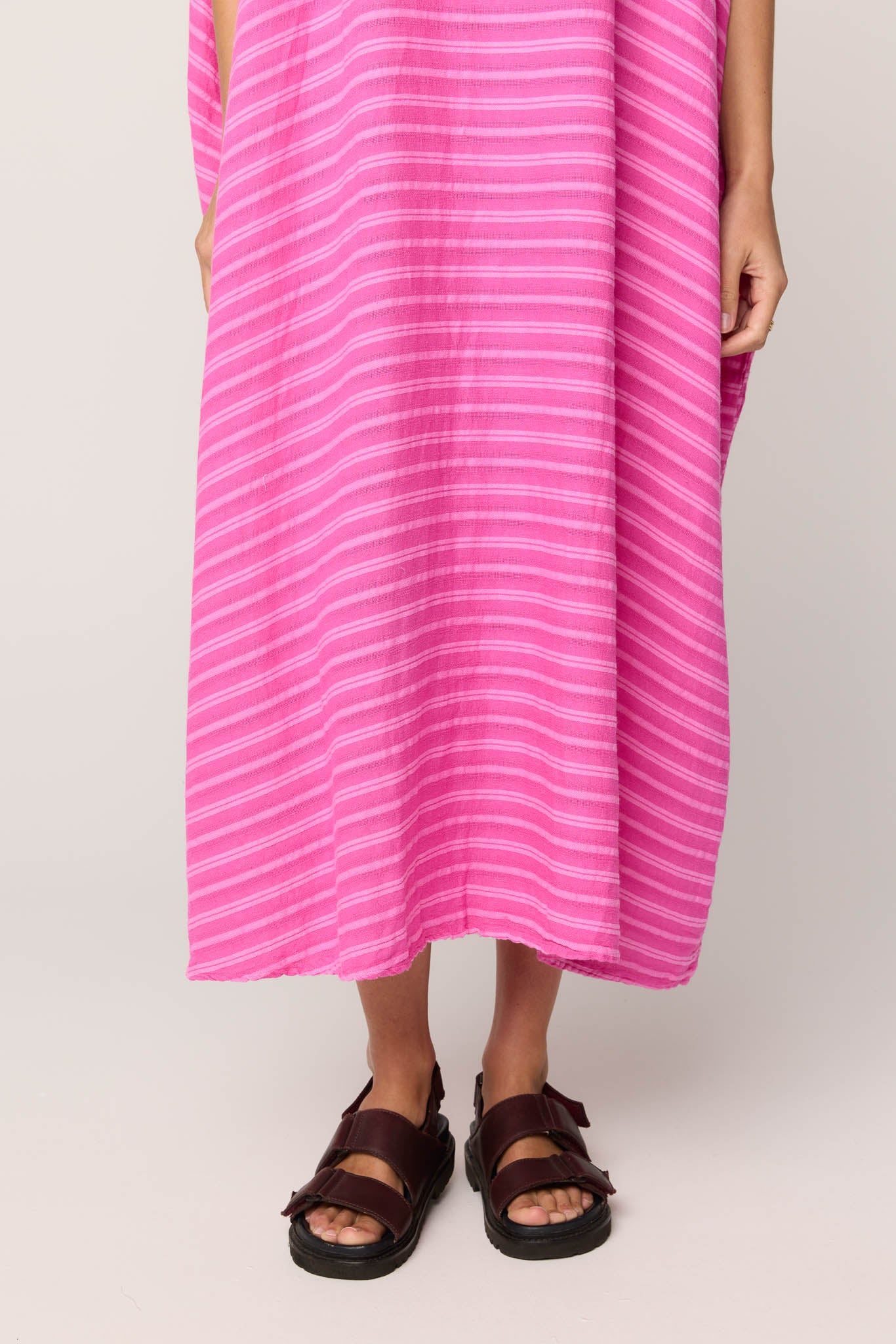 GAUZZY DRESS - WATERMELON
