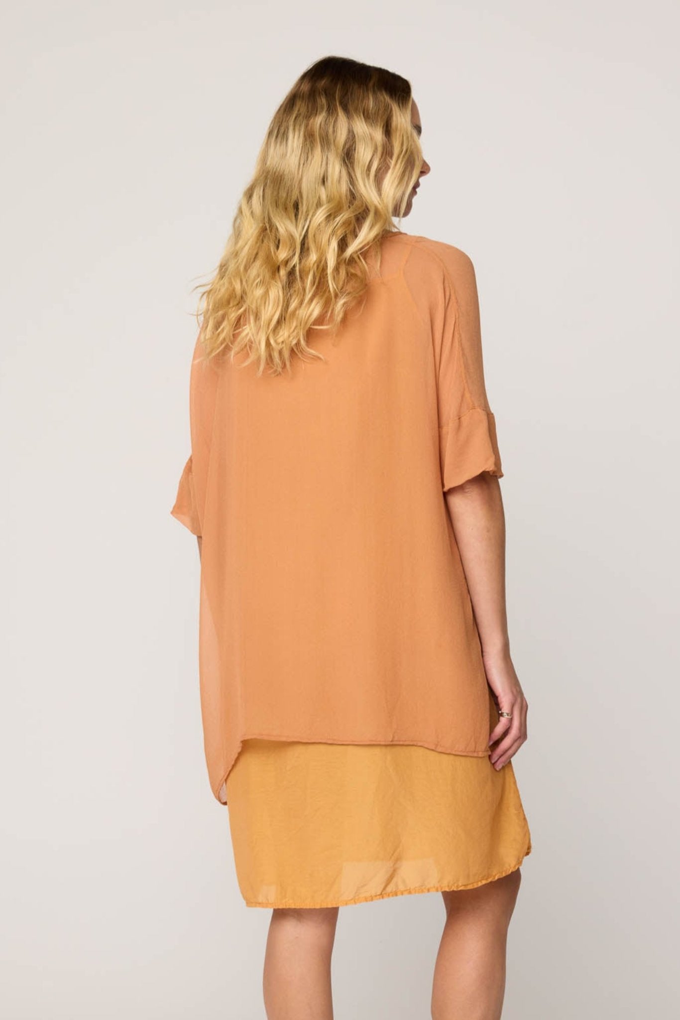 TALLOWS TOP - APRICOT