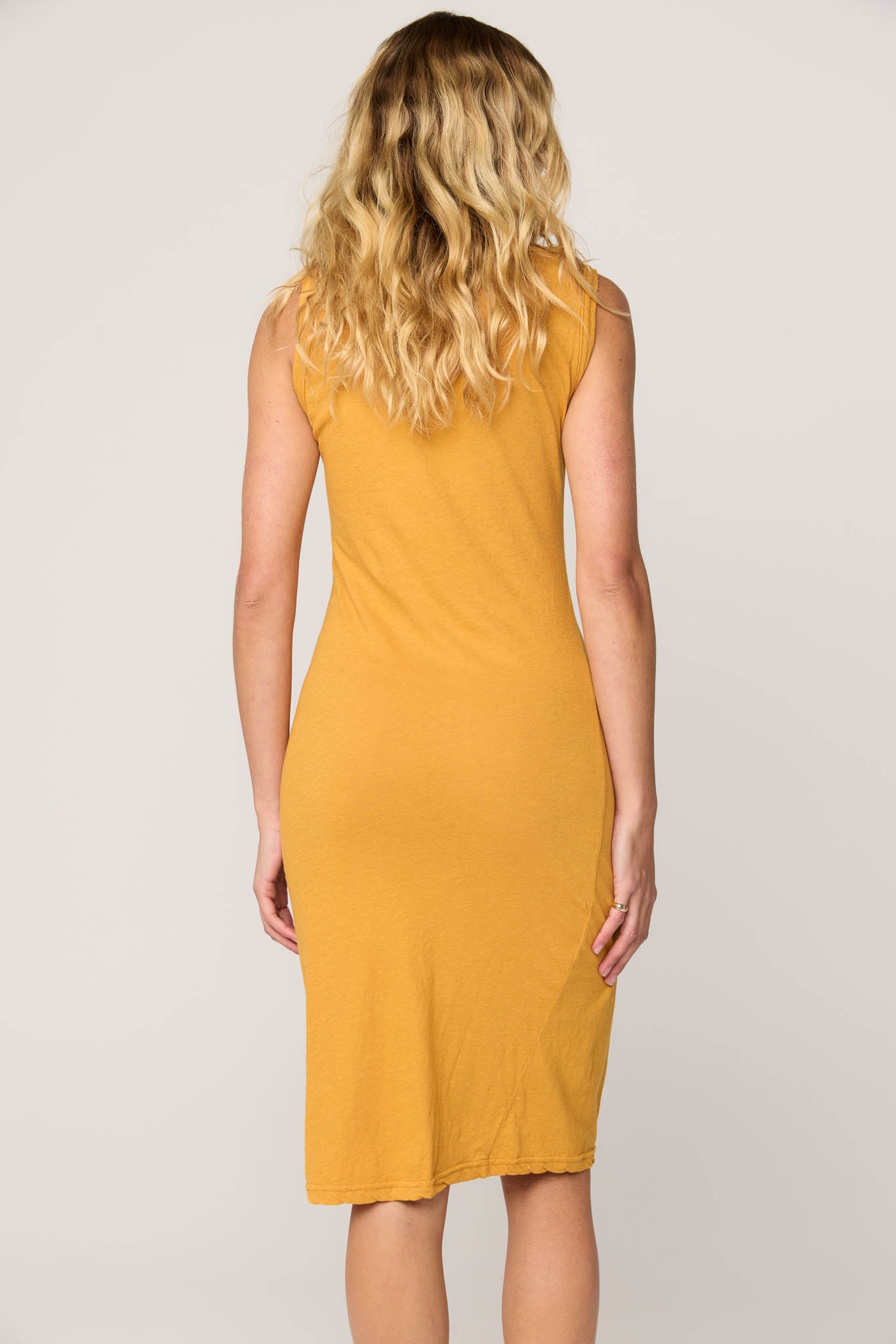 COASTY TANK DRESS - HONEY