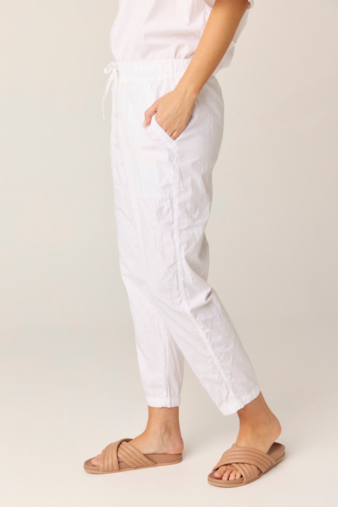 BIBO PANT - BLANC (PRE - ORDER) - Primness