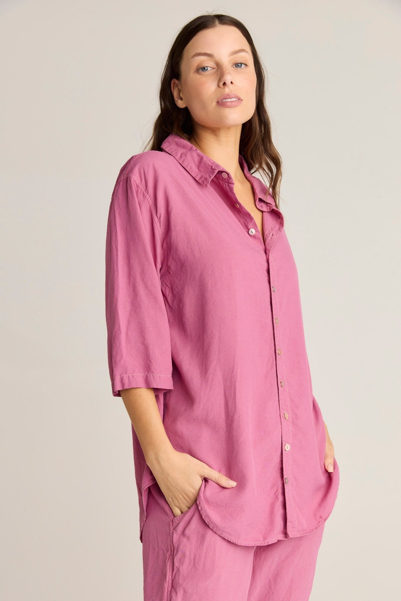 GRACIE SHIRT - STRAWBERRY (PRE - ORDER) - Primness