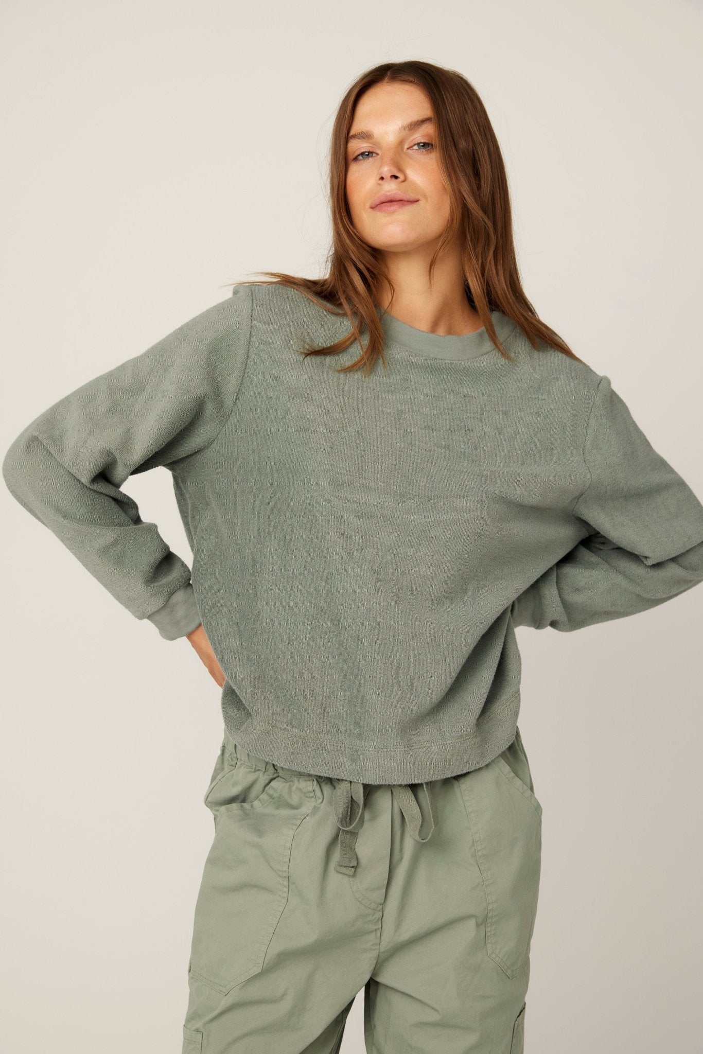 JUNE JUMPER - FERN - PRE-ORDER - Primness
