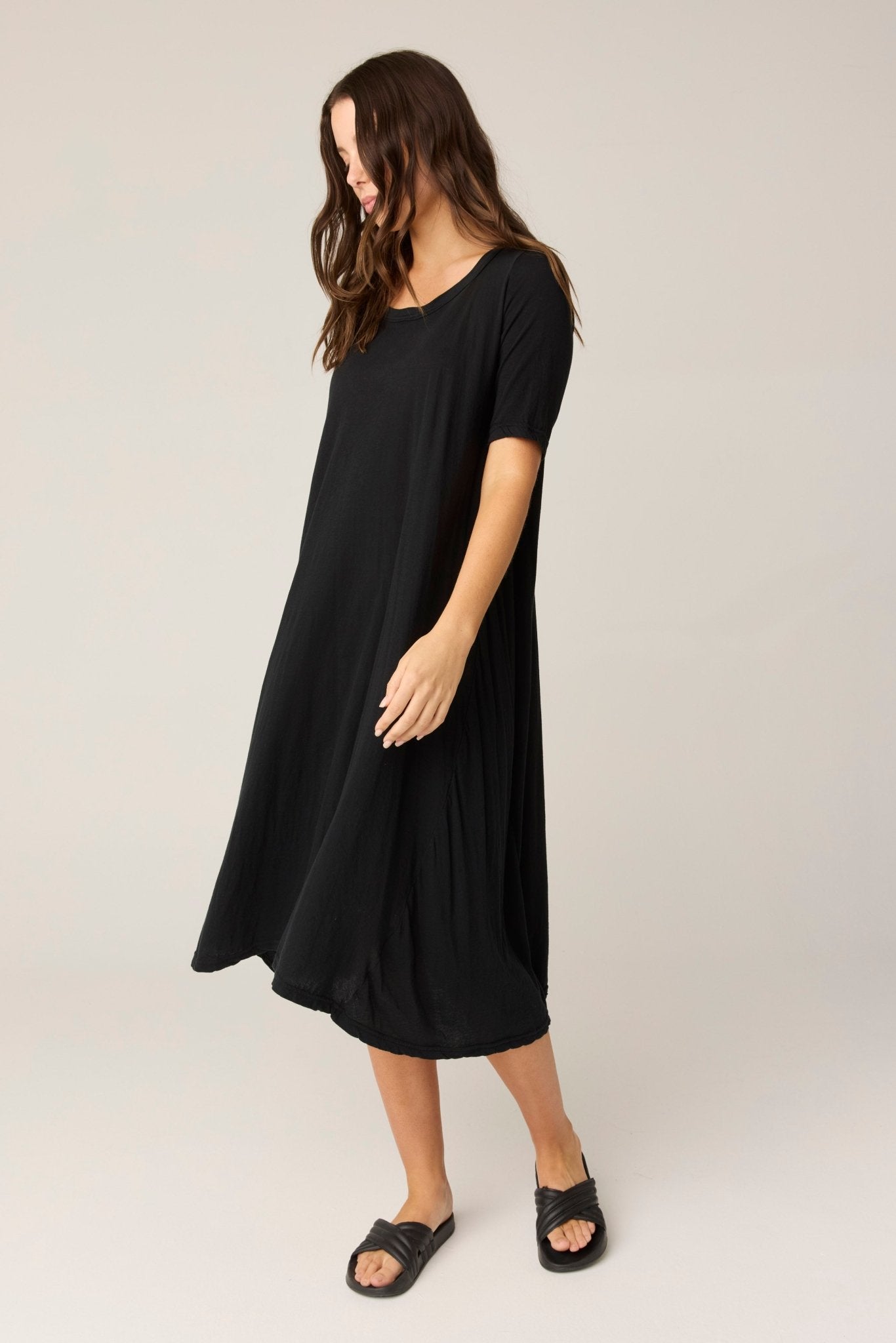 NATI DRESS - NOIR (PRE - ORDER) - Primness