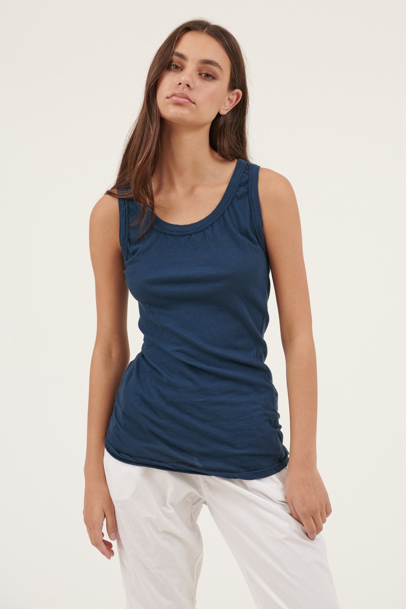 COASTY TANK - DARK NAVY - Primness