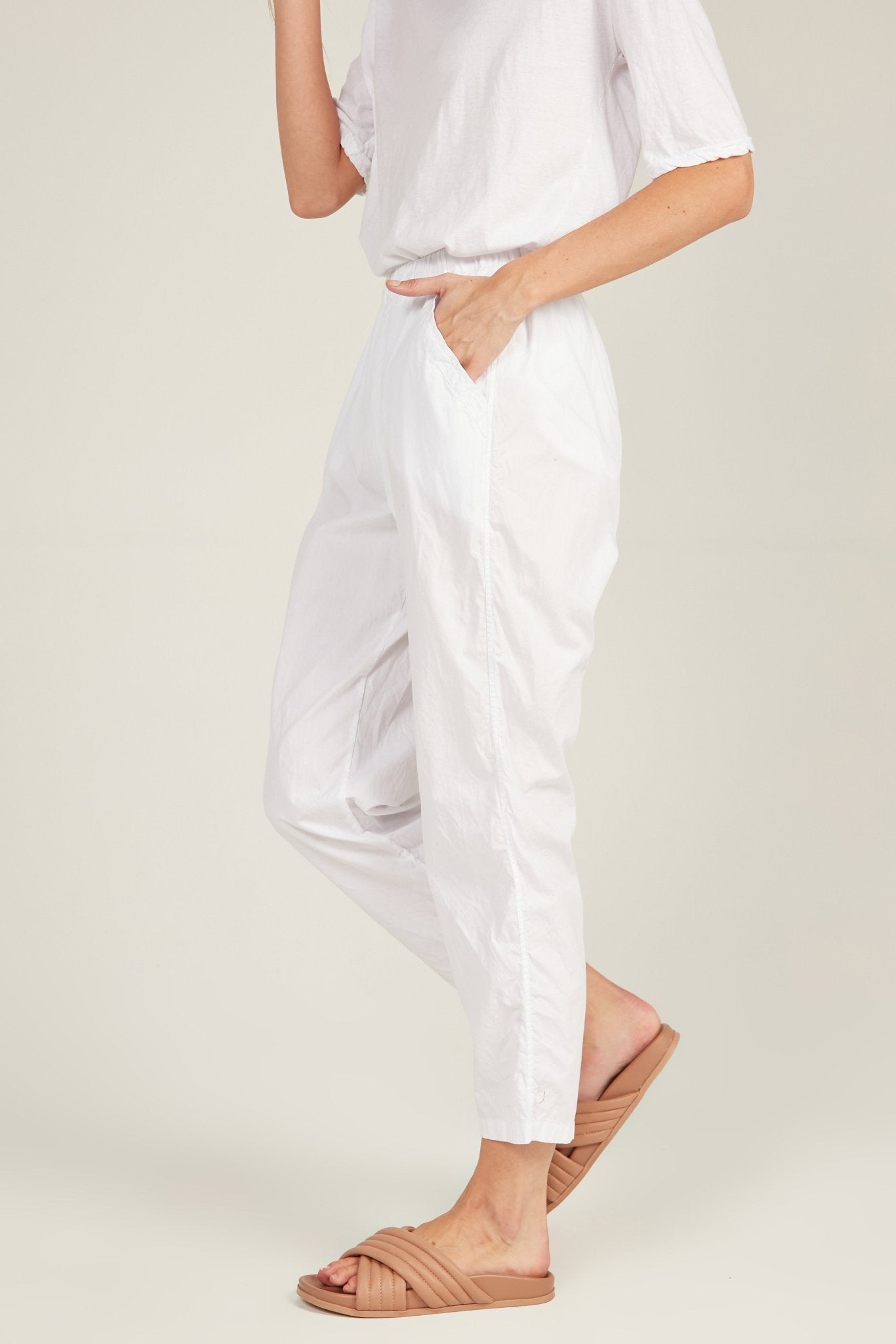 DENNI PANT - BLANC (PRE-ORDER) - Primness