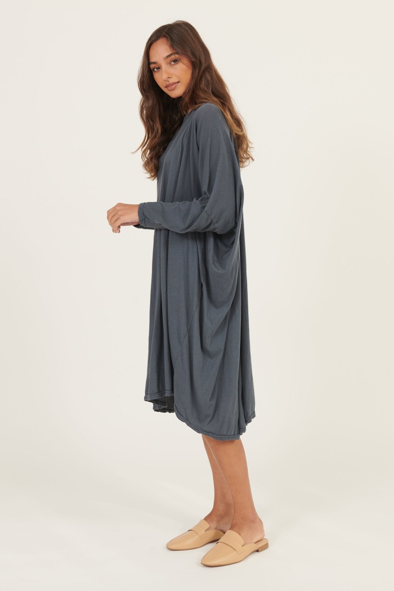 FAXI DRESS - SLATE - Primness