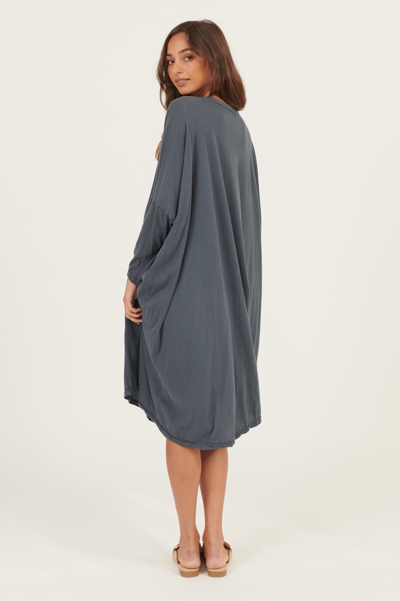 FAXI DRESS - SLATE - Primness