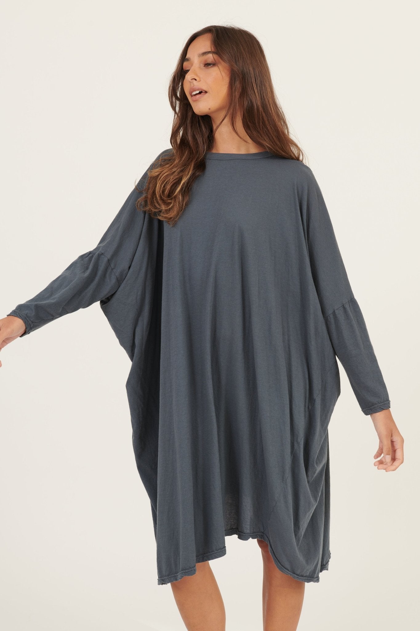 FAXI DRESS - SLATE - Primness