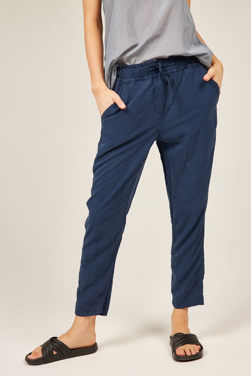 POCKET PANT - DARK NAVY - Primness