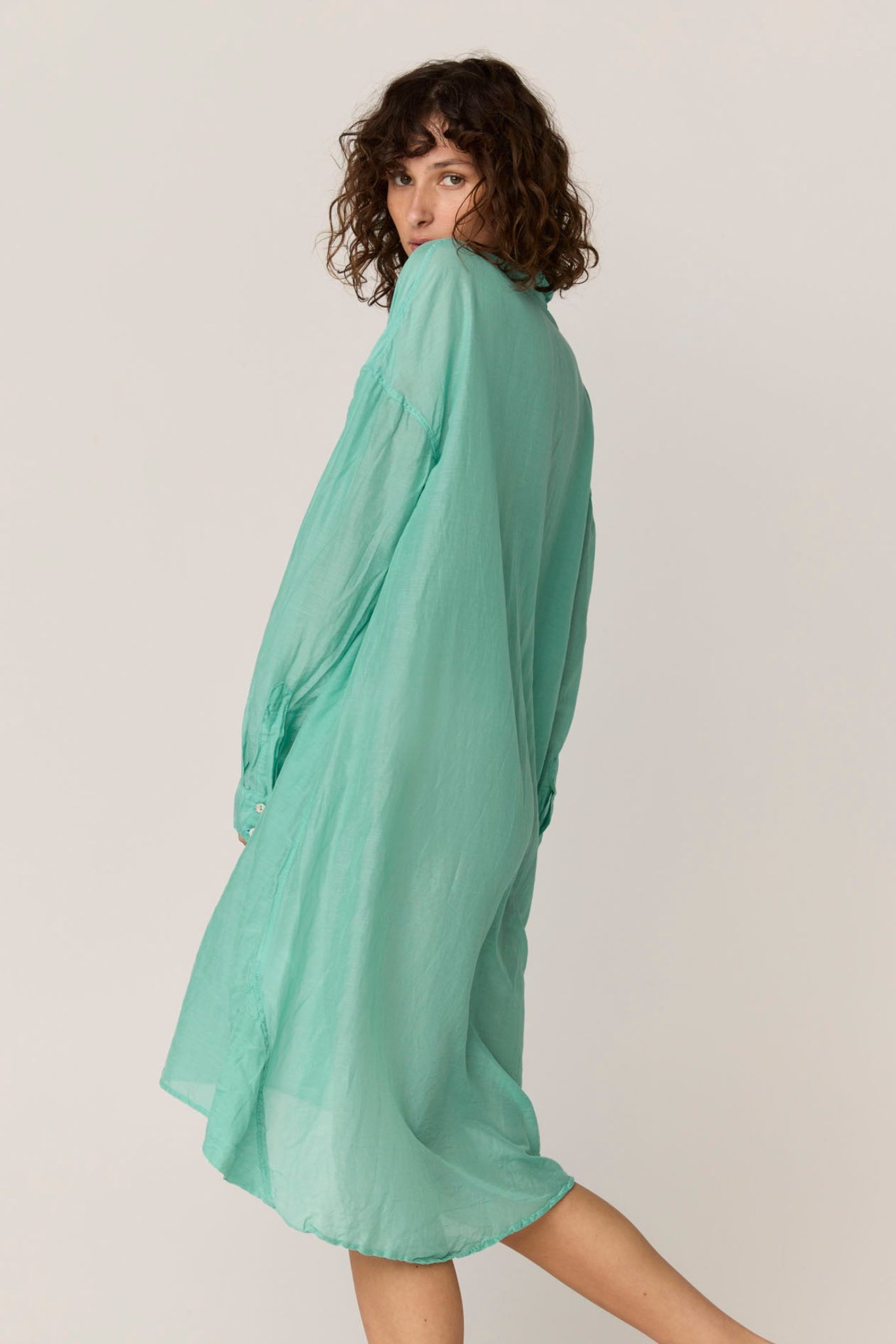 POCO COVERALL - OPAL GREEN