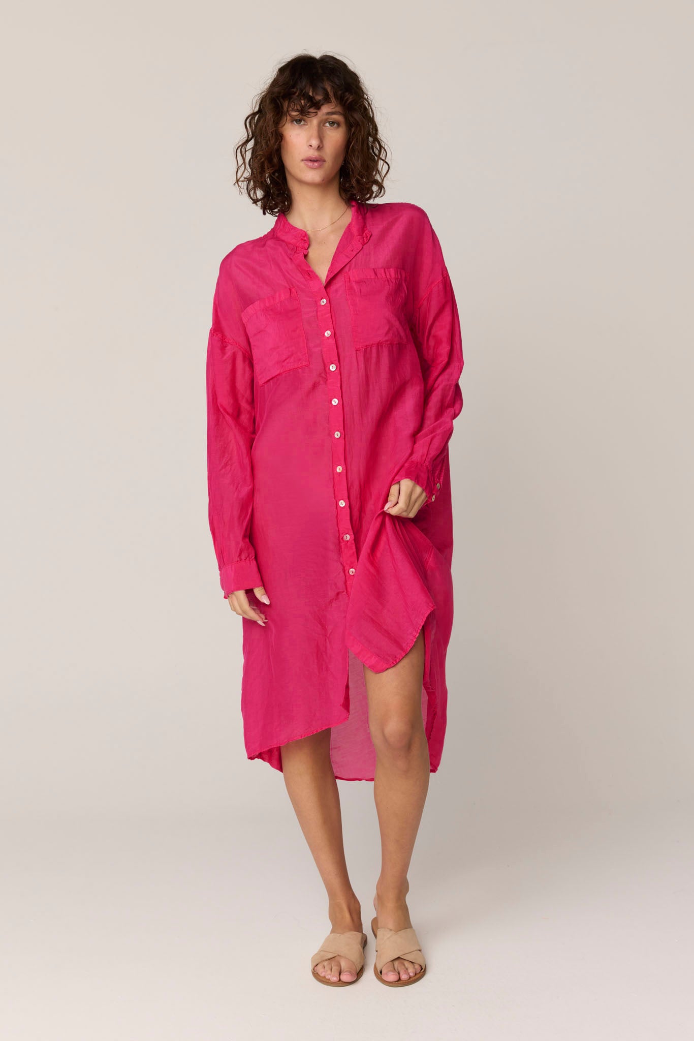 POCO COVERALL - RASPBERRY