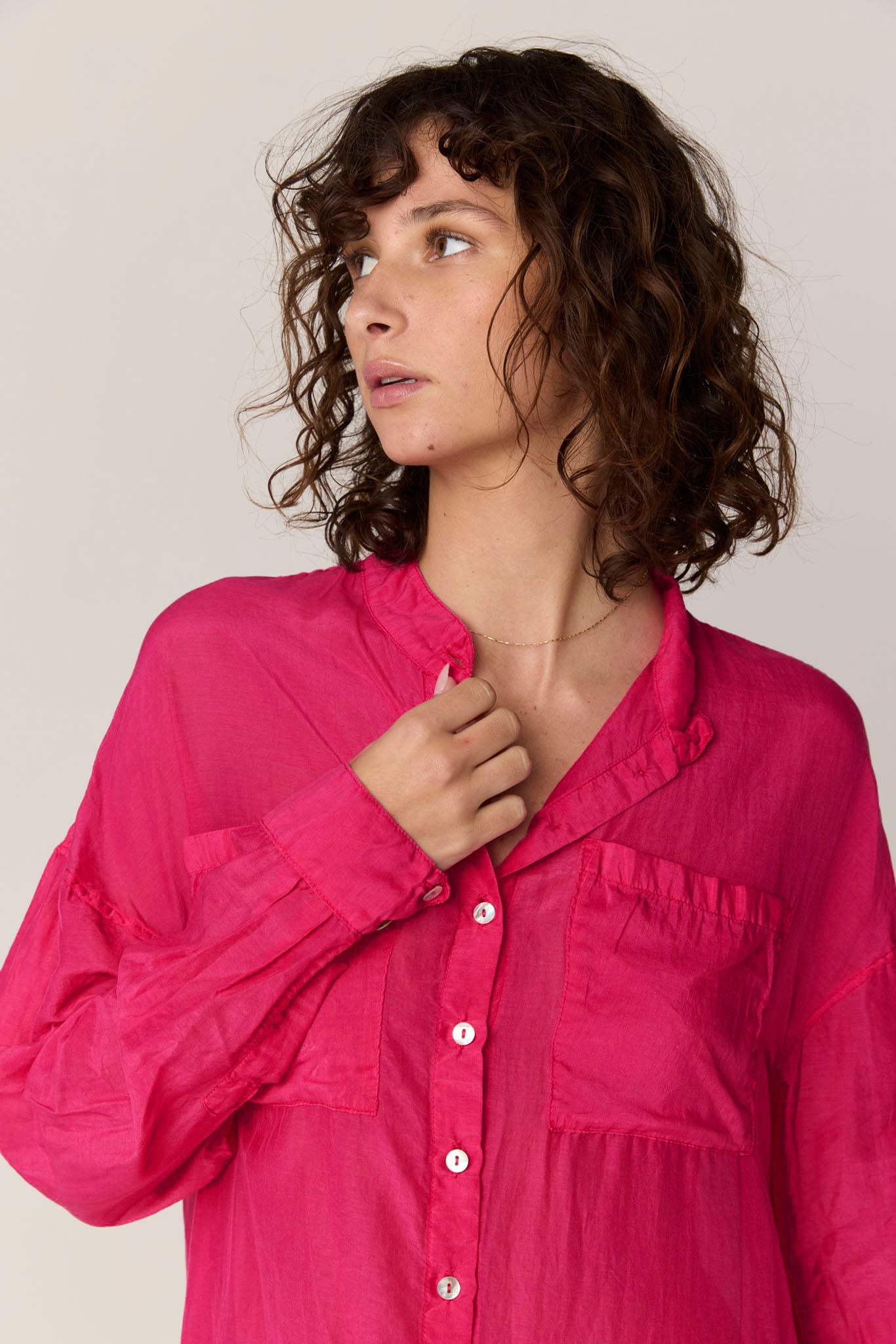 POCO COVERALL - RASPBERRY