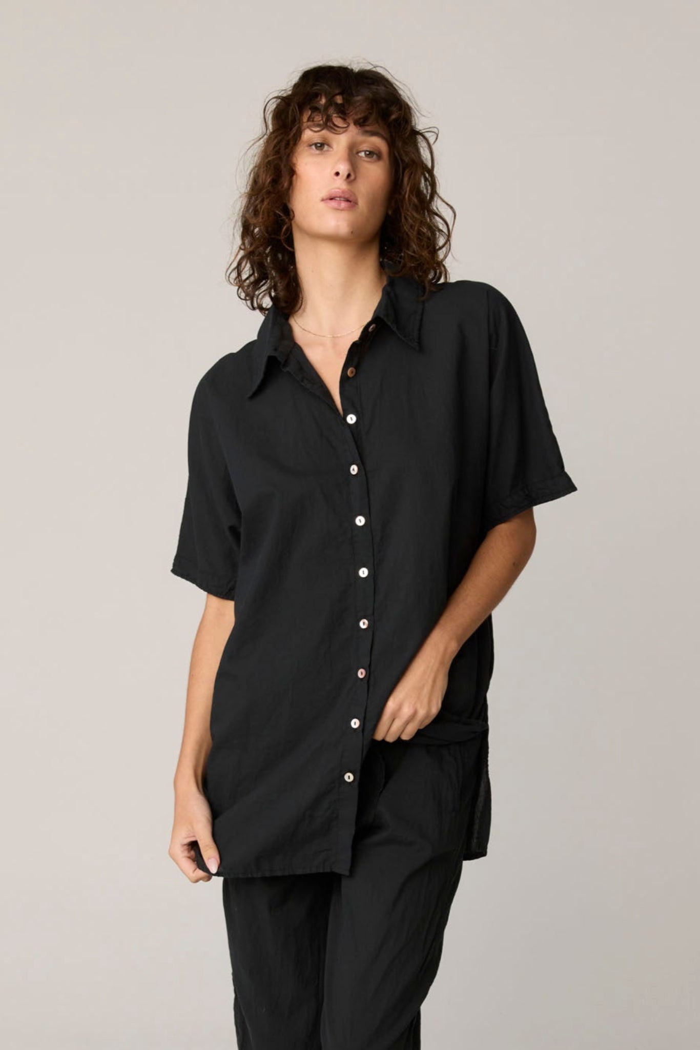 DEVOILE SHIRT - NOIR