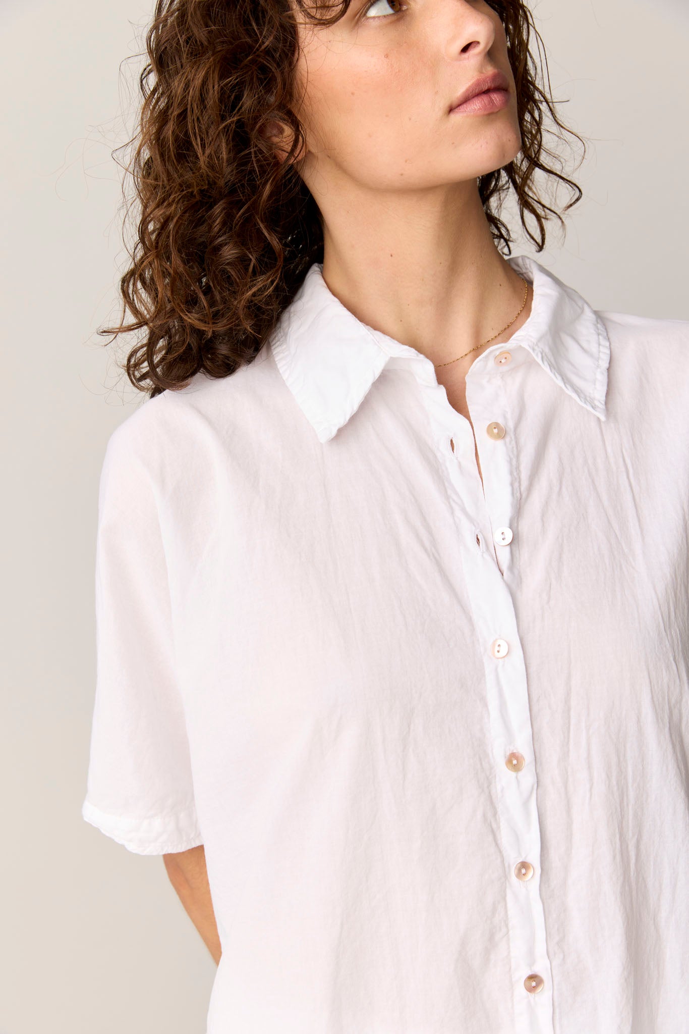 DEVOILE SHIRT - BLANC