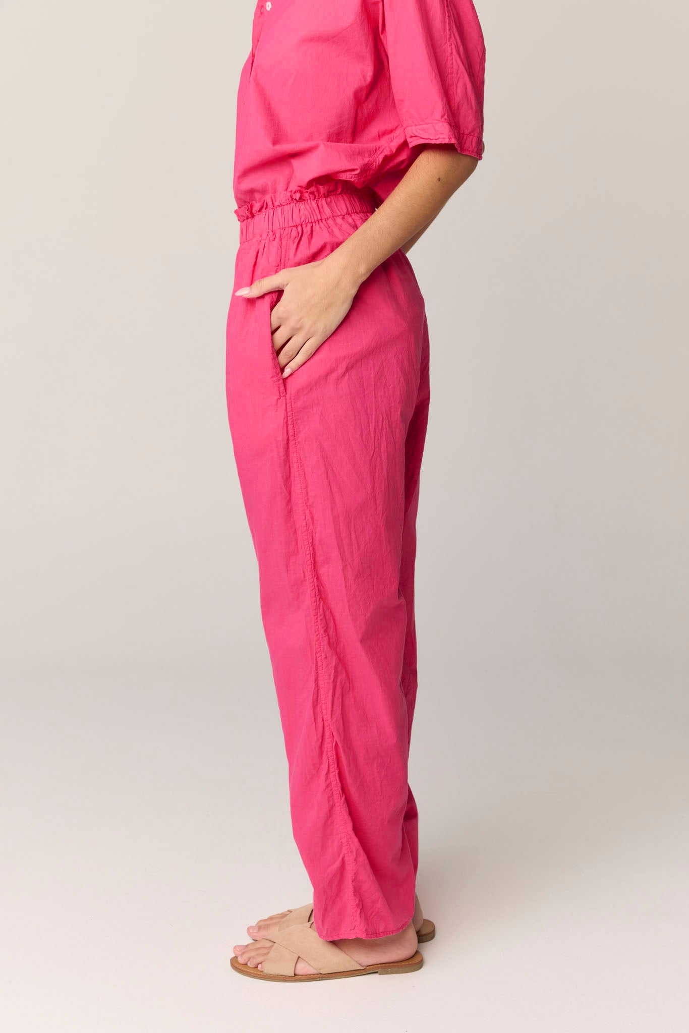 DEVOILE PANT - RASPBERRY