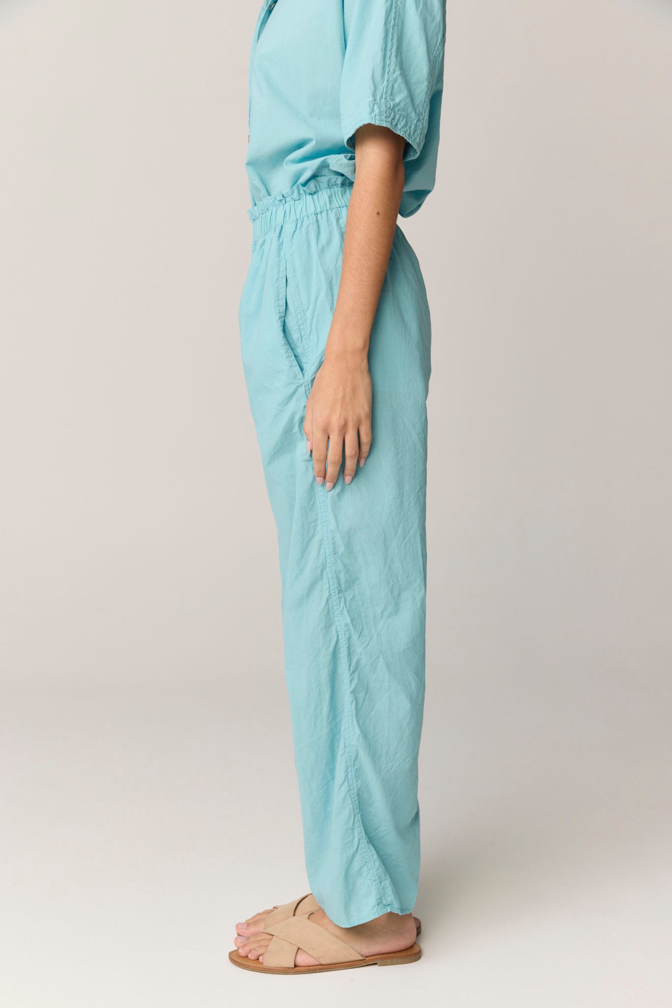 DEVOILE PANT - SEA FOAM