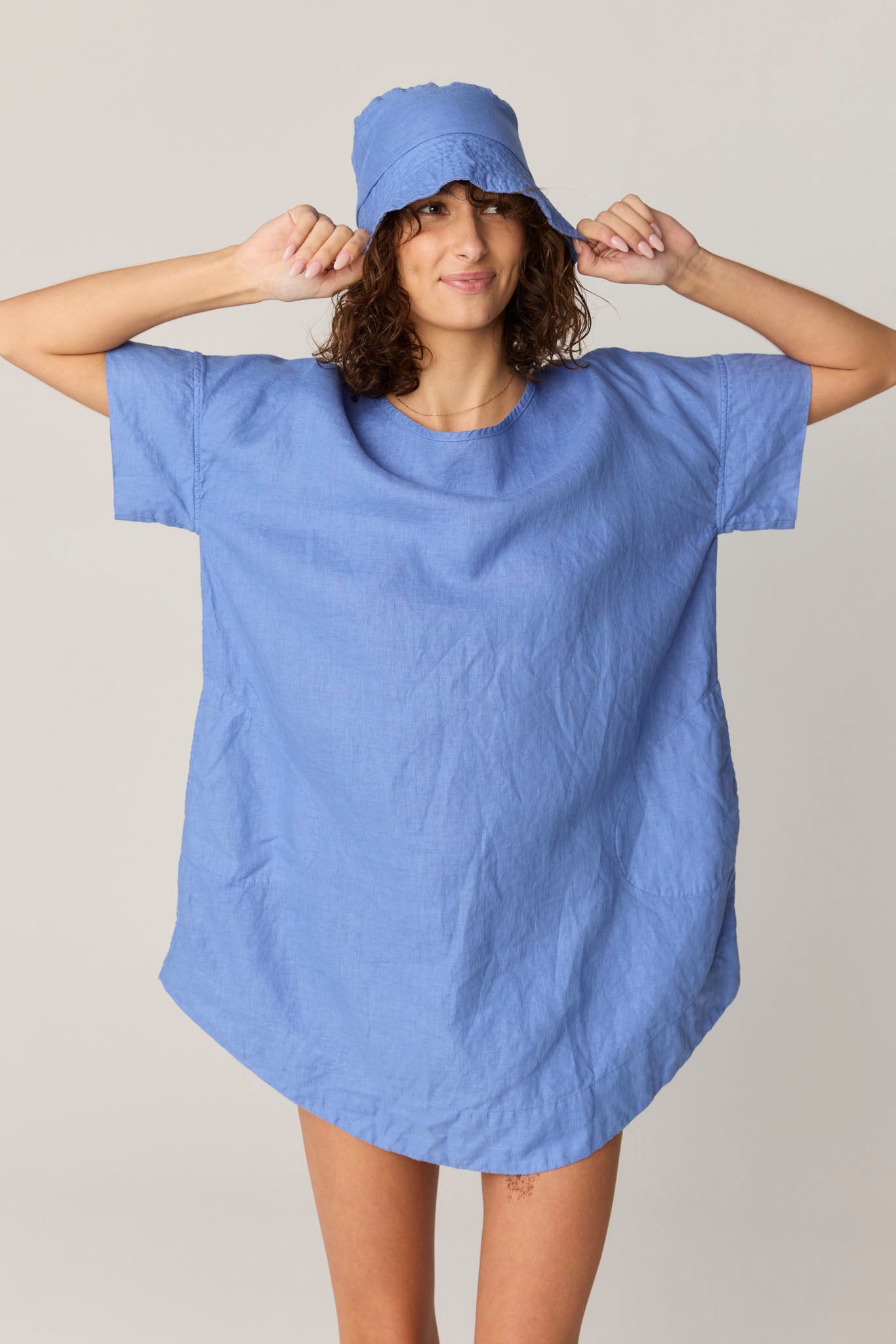 LYK DRESS - CORNFLOWER