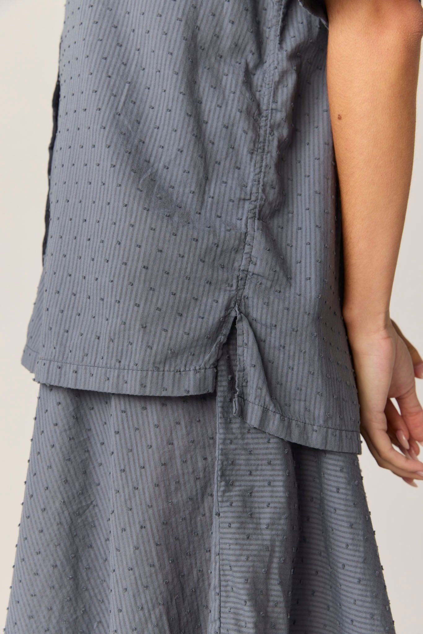 FLOCKY SHIRT - FOSSIL