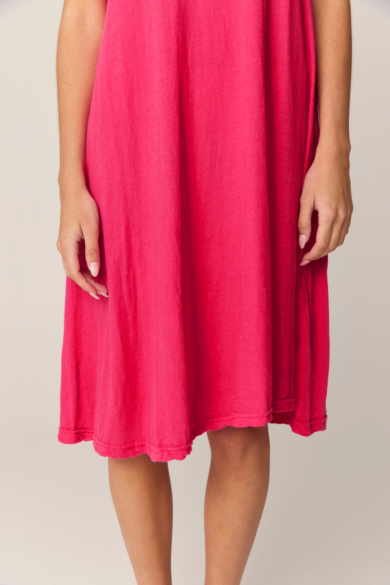 VERY TANK DRESS - RASPBERRY