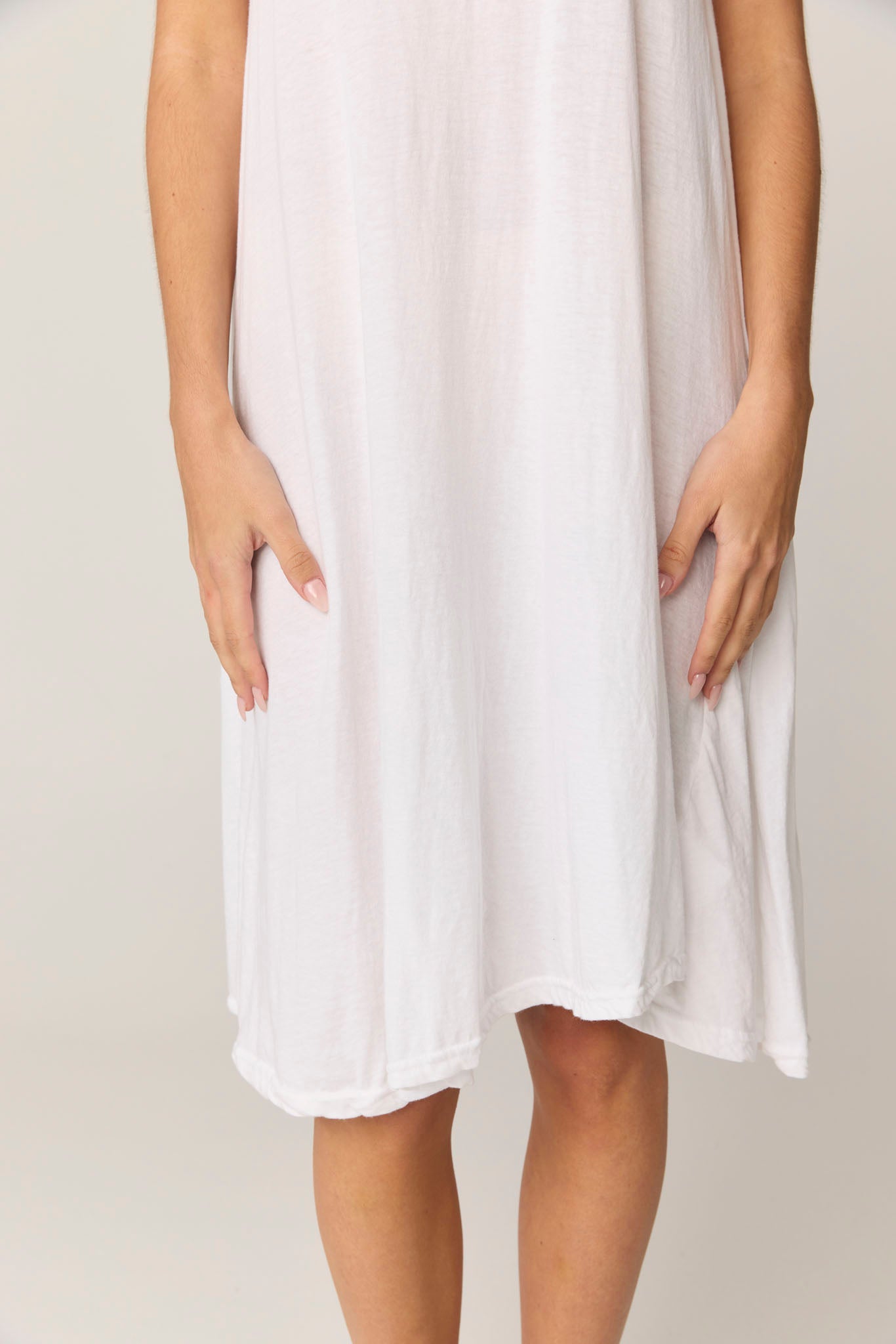 VERY TANK DRESS - BLANC