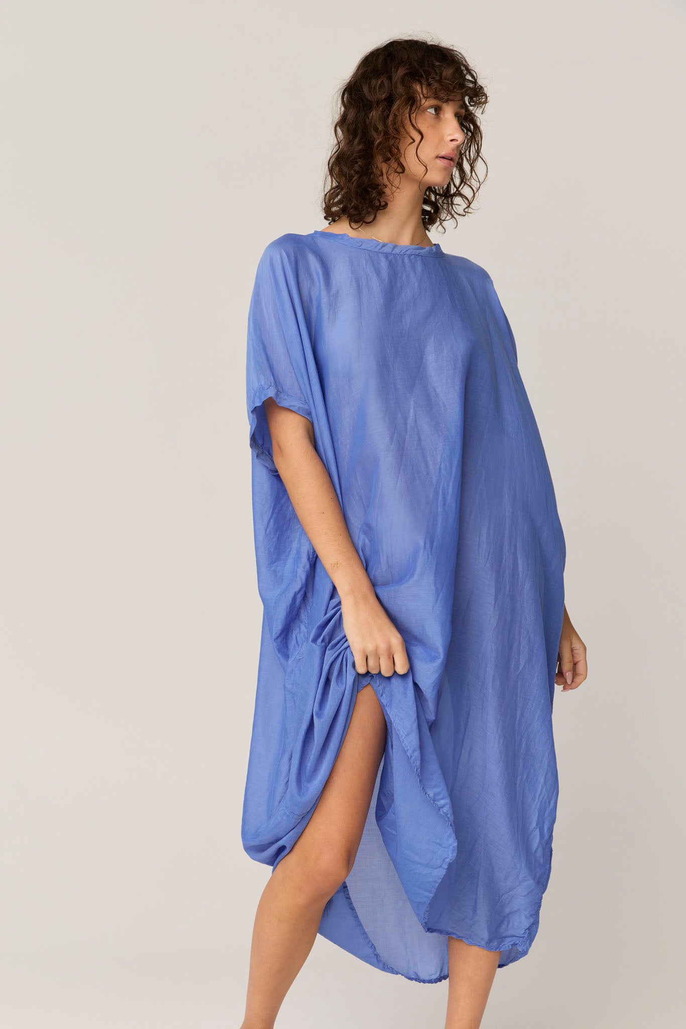COCONUTS DRESS - CORNFLOWER