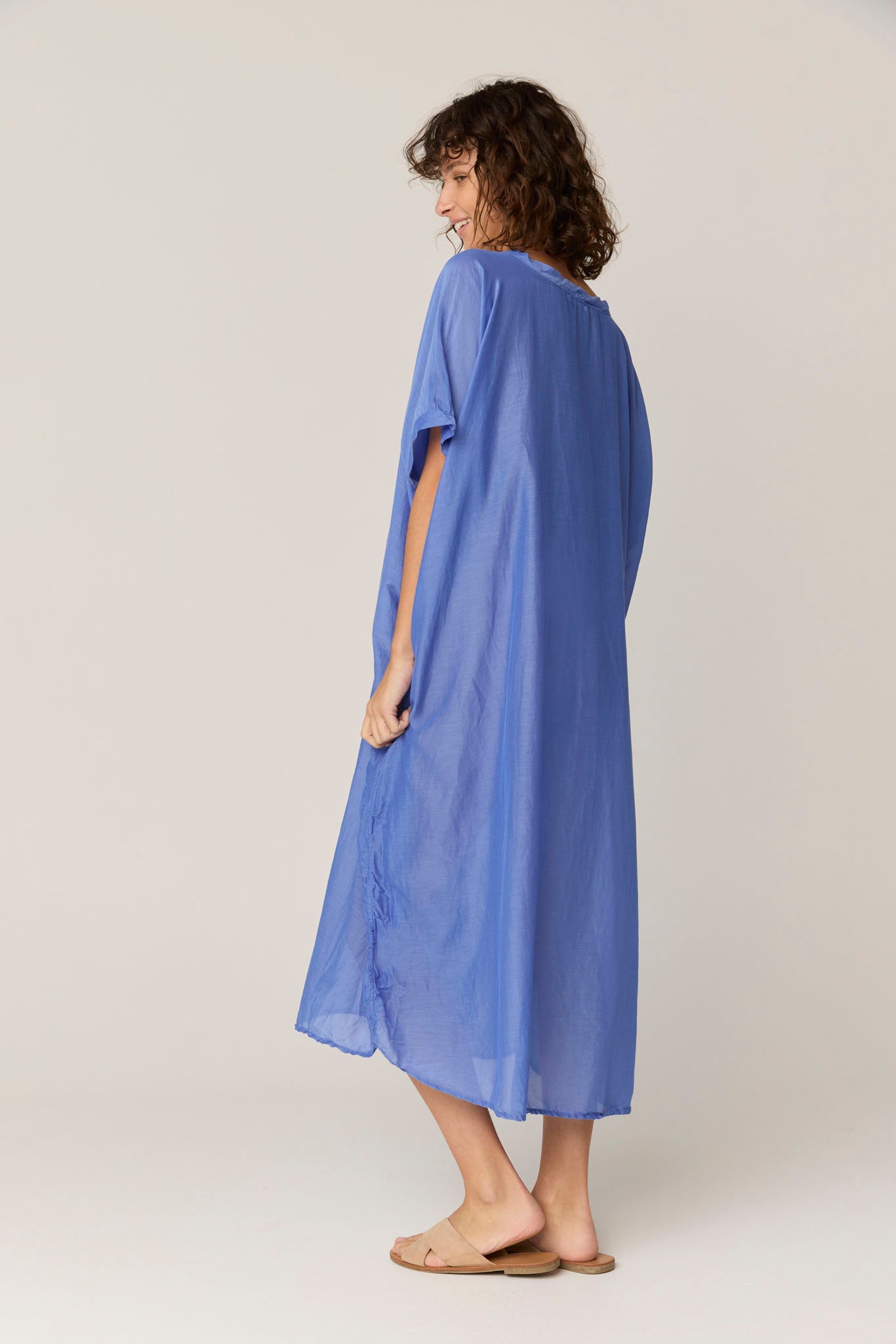 COCONUTS DRESS - CORNFLOWER