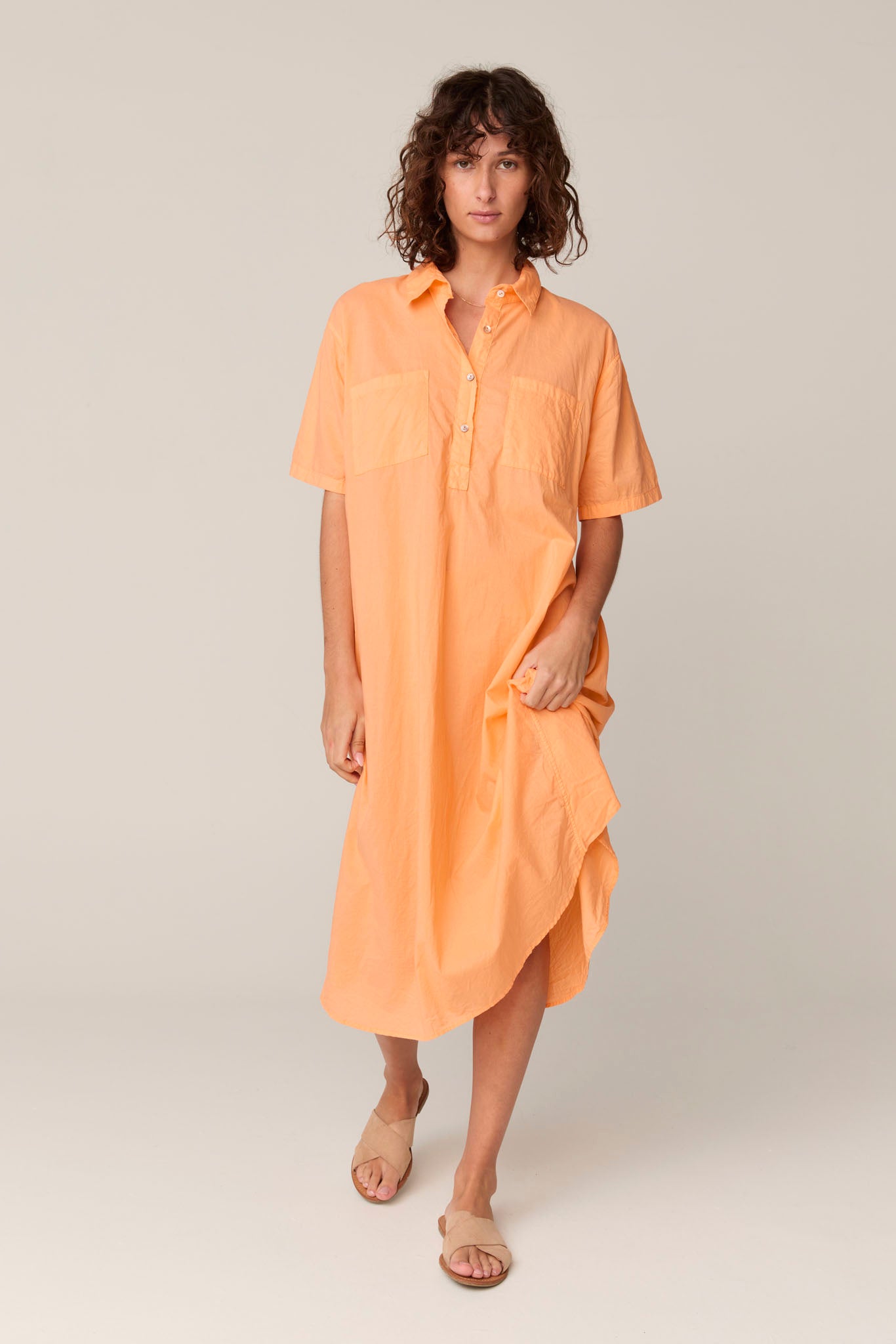 LALA SHIRT DRESS - SUNSHINE