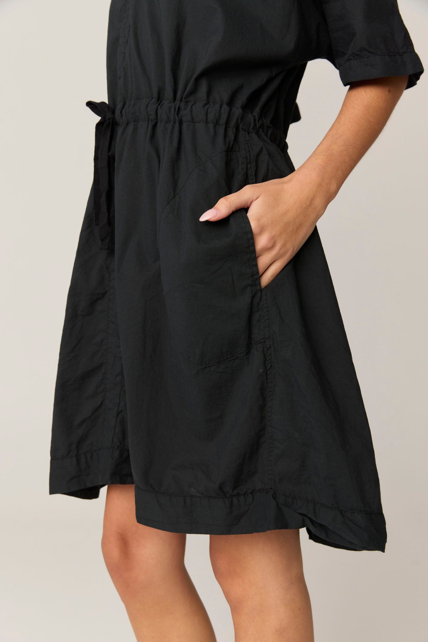 BEACH COVER UP - NOIR