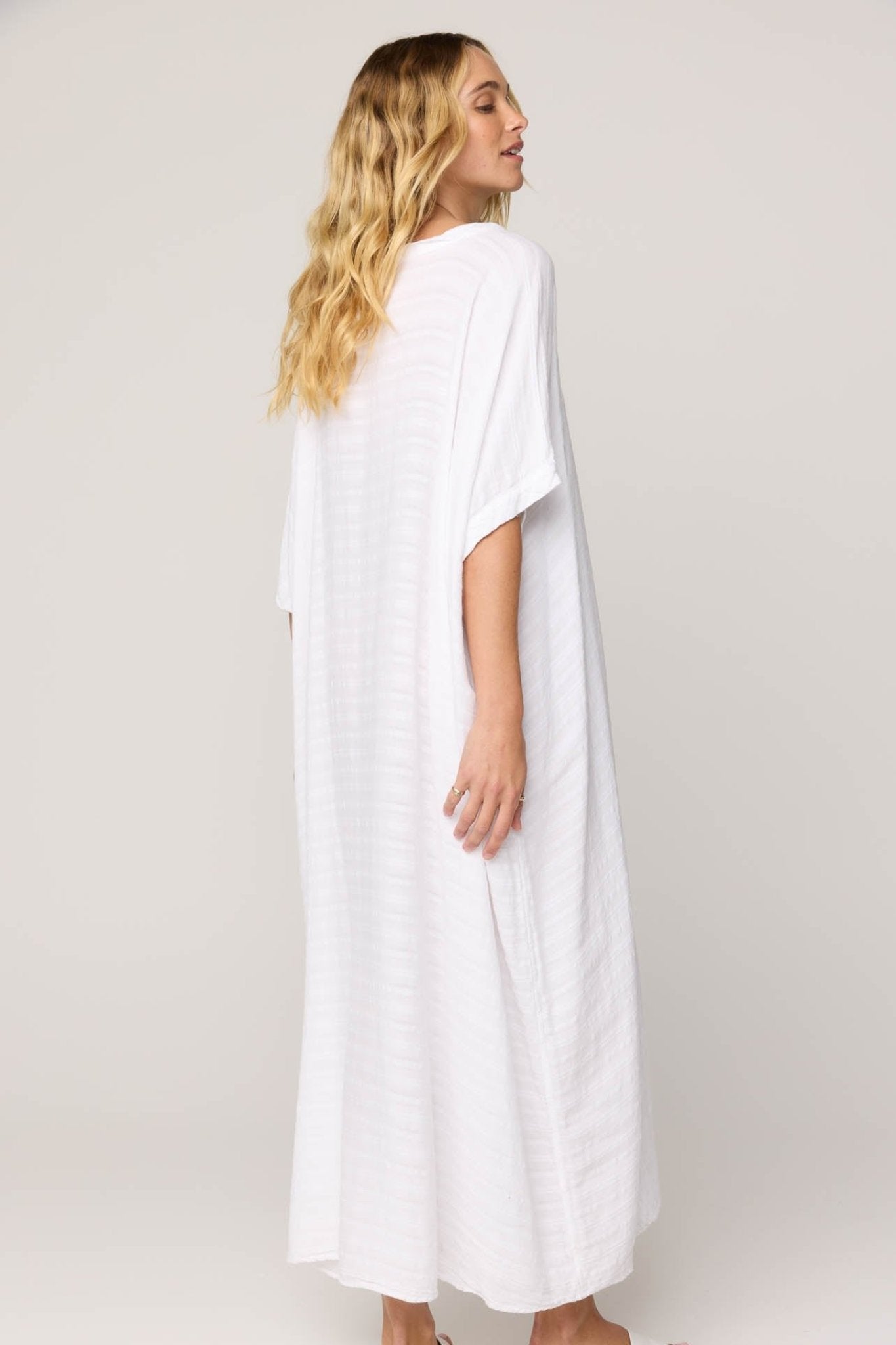 GAUZZY DRESS - BLANC