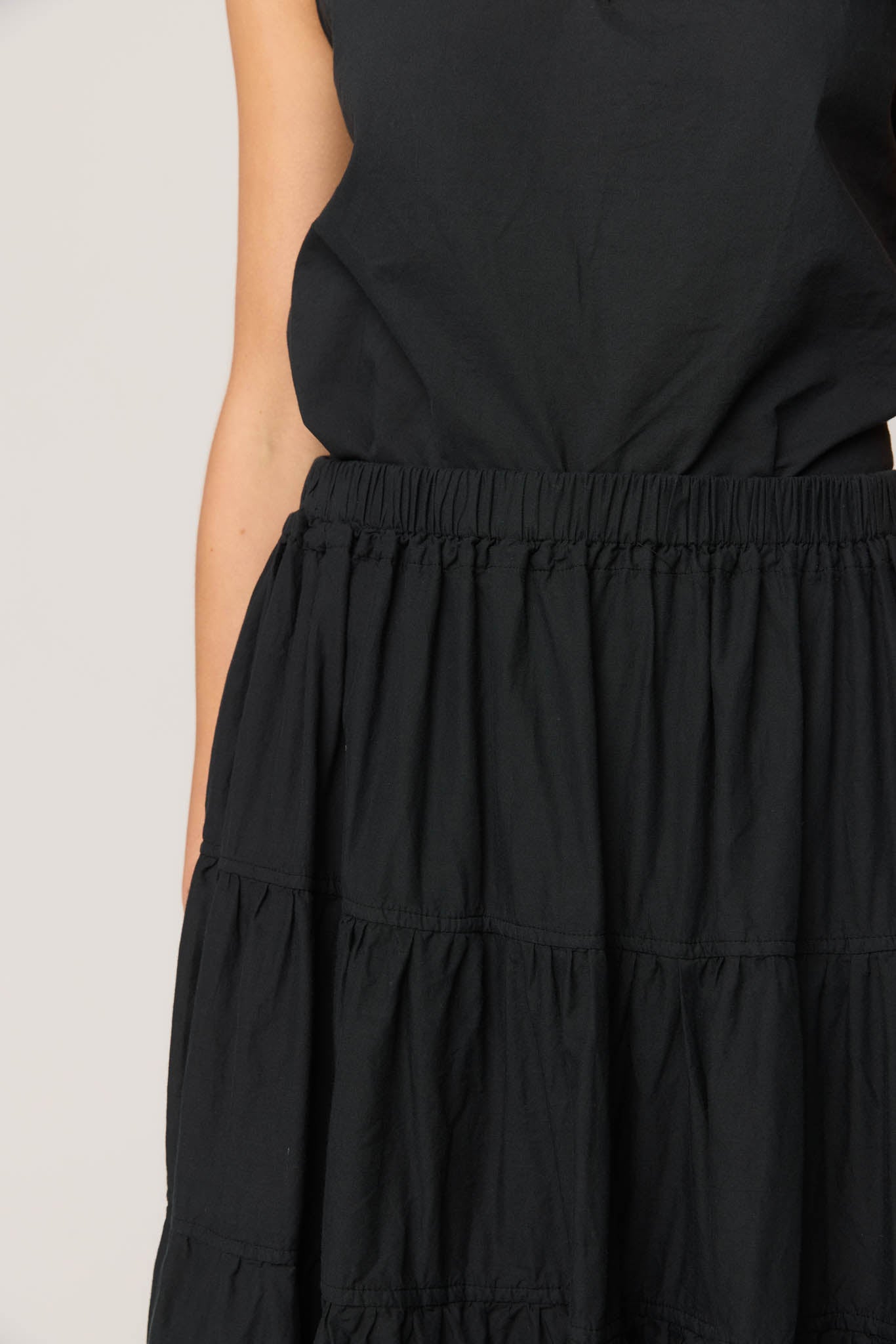 MOONSTAR SKIRT - NOIR