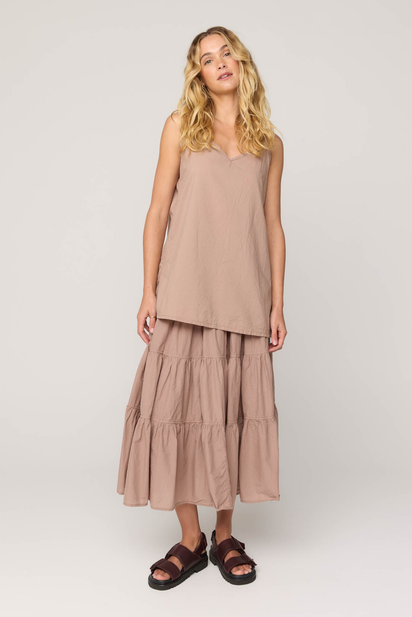 MOONSTAR SKIRT - TAUPE