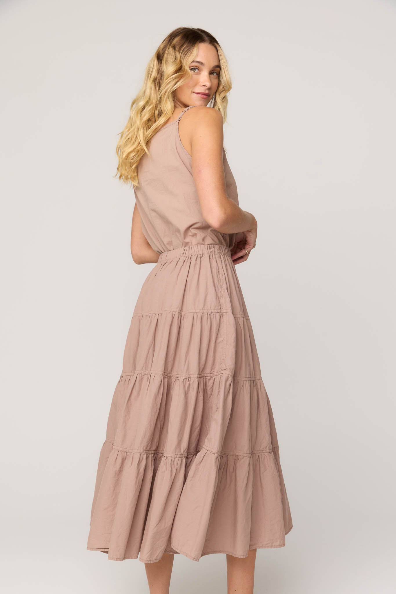 MOONSTAR SKIRT - TAUPE