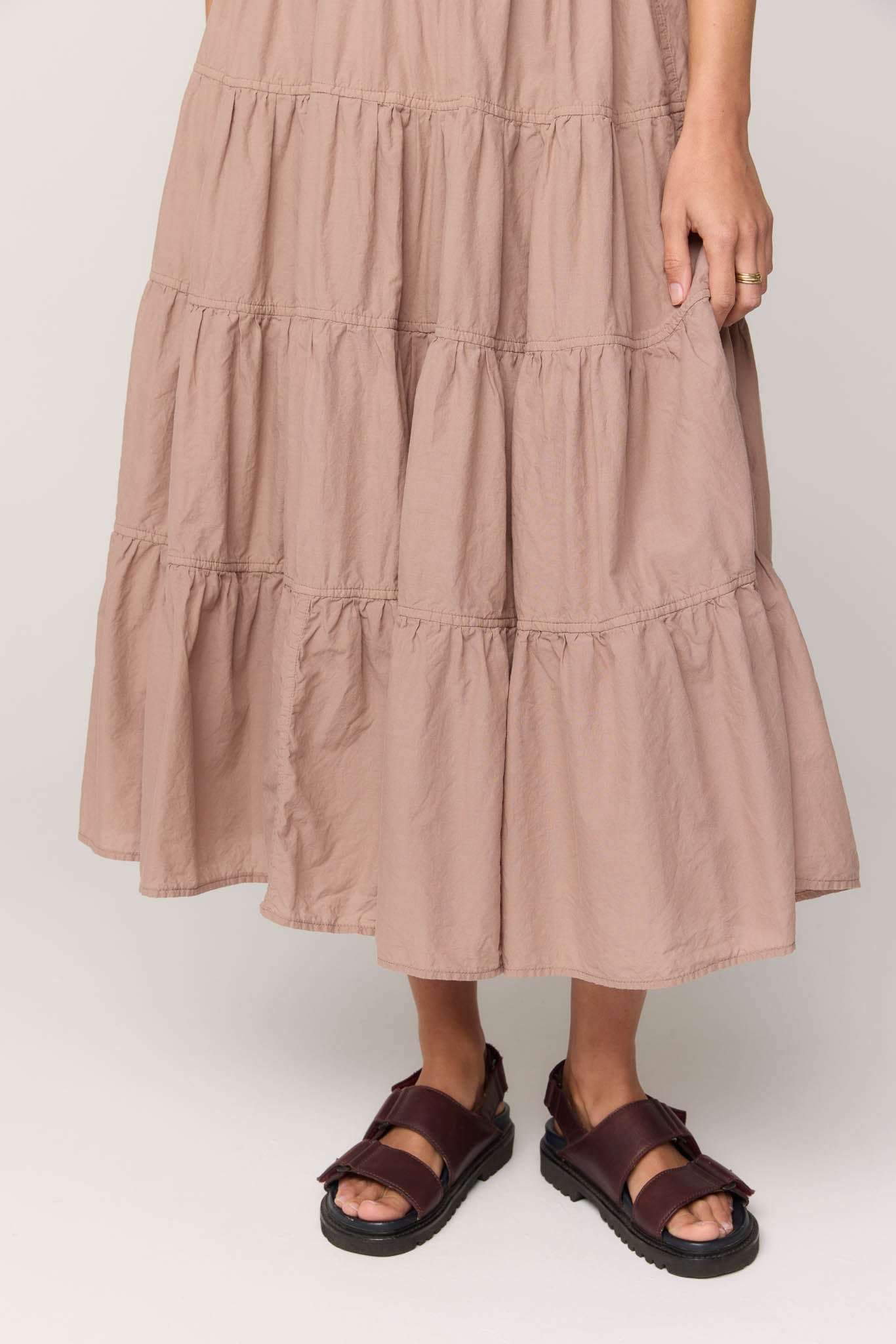 MOONSTAR SKIRT - TAUPE